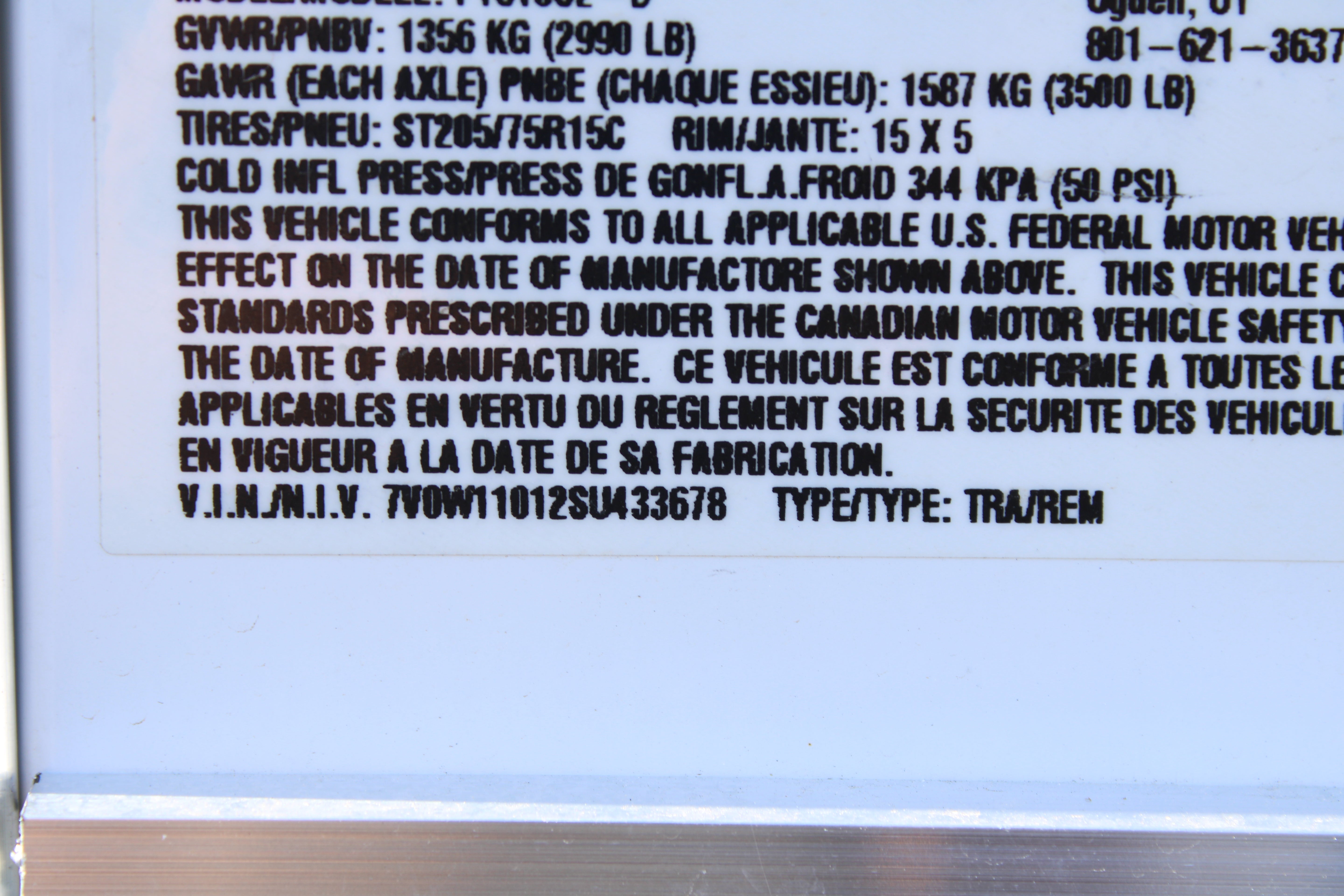 Wells Cargo 5 x 10 Deluxe Enclosed Trailer