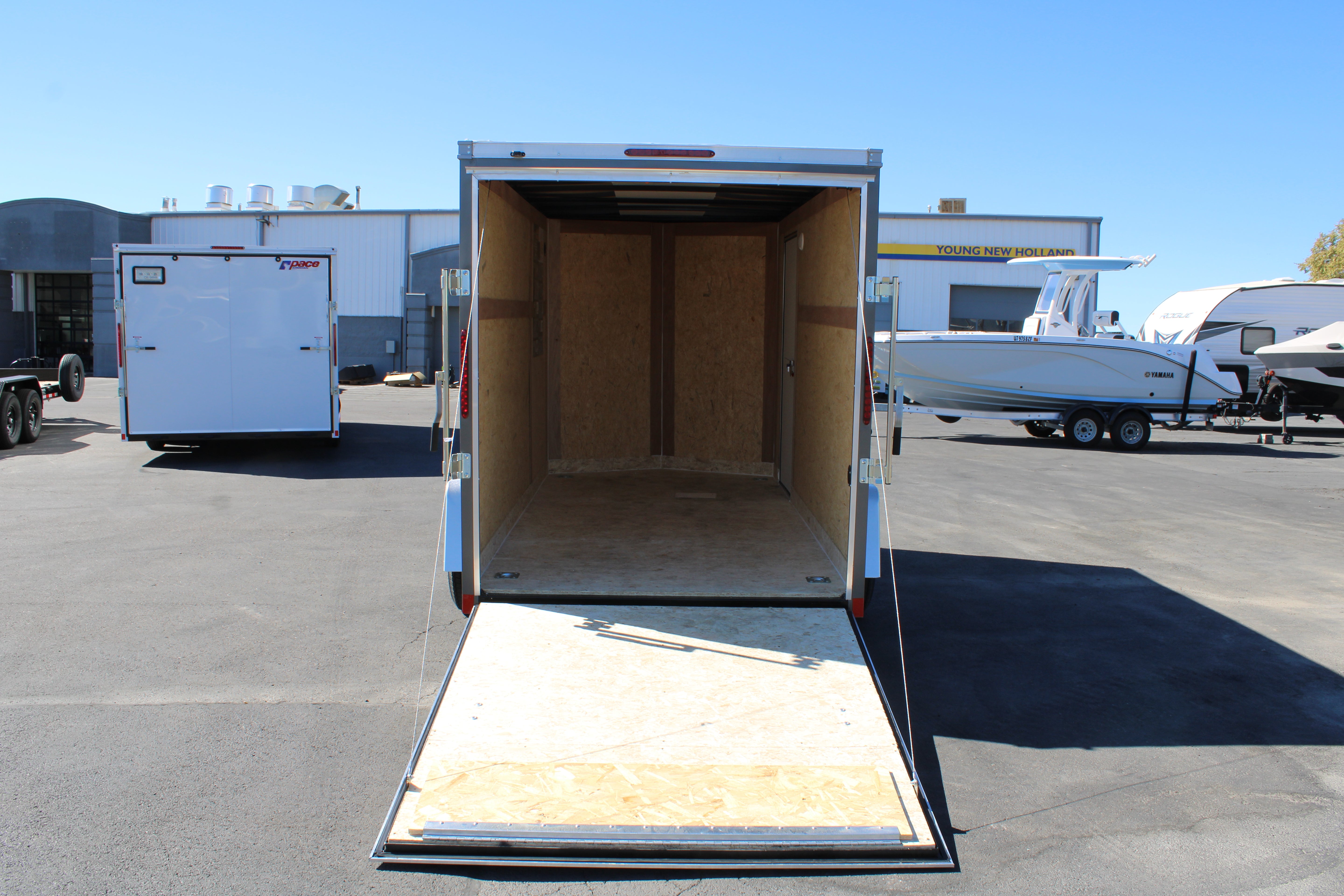 2026 Wells Cargo 6 x 12 Deluxe Enclosed Trailer