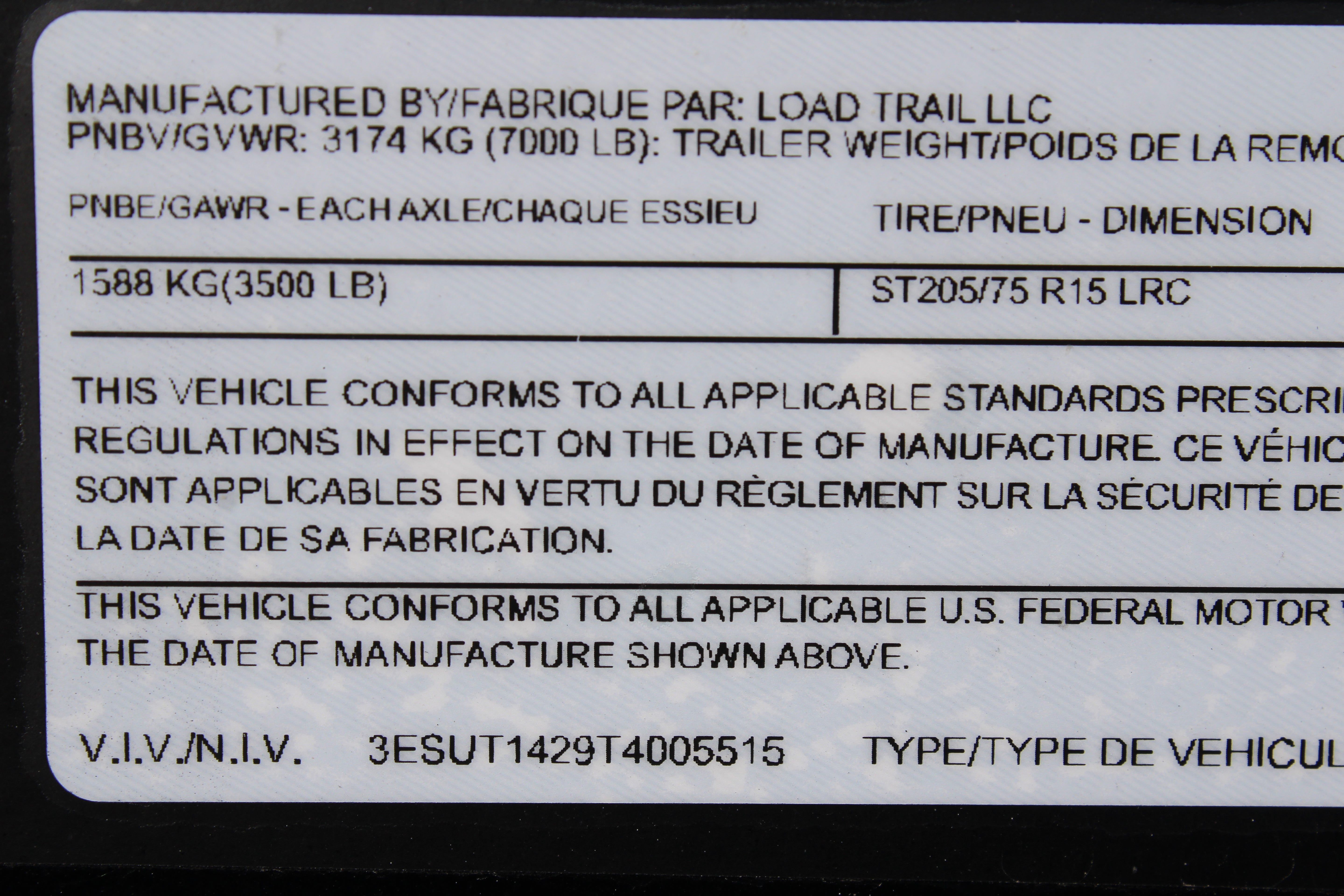 Loadtrail 16' Flatbed
