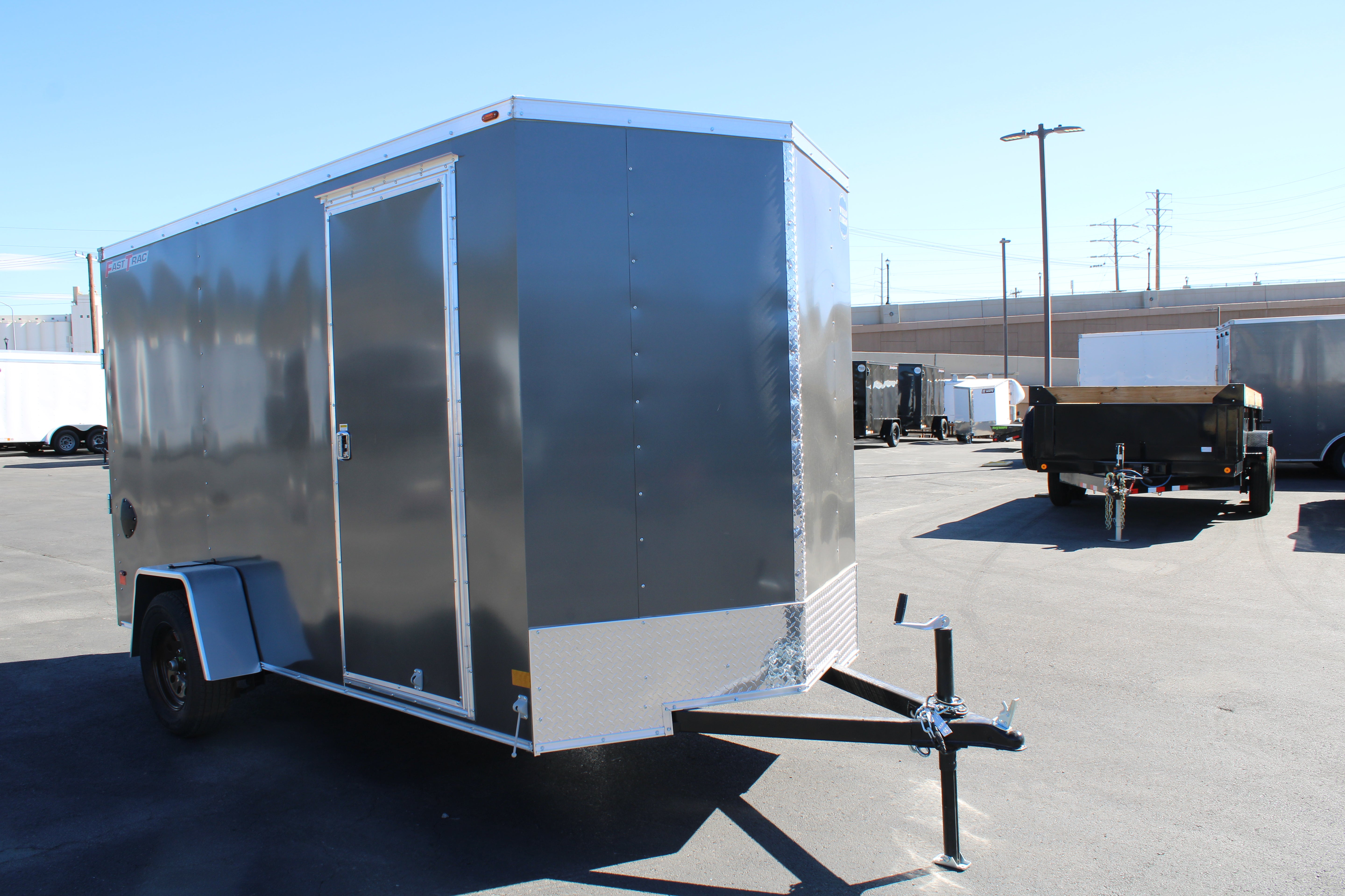 2026 Wells Cargo 6 x 12 Deluxe Enclosed Trailer