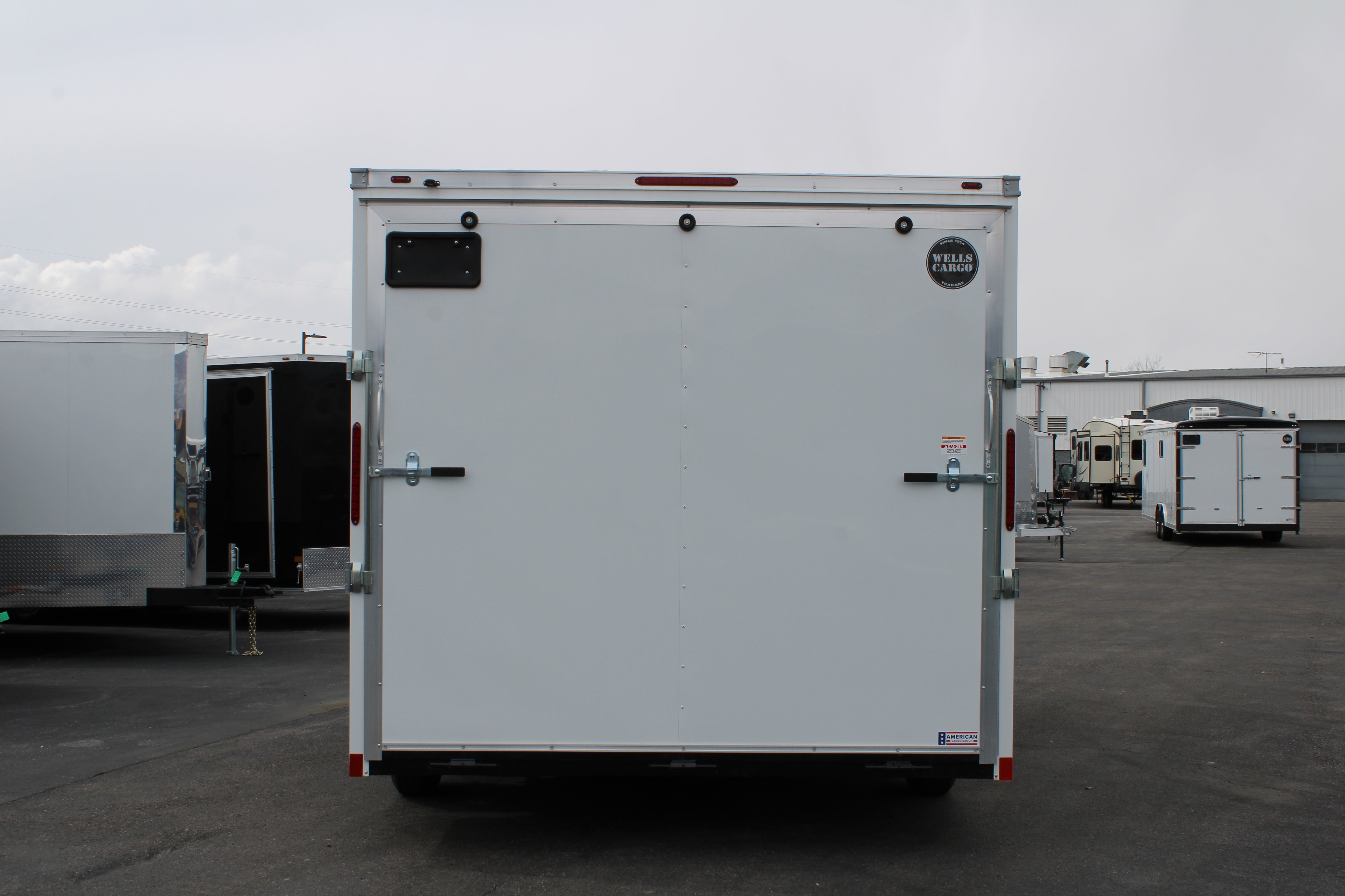 2025 Wells Cargo 8.5 x 16 Deluxe Enclosed Trailer