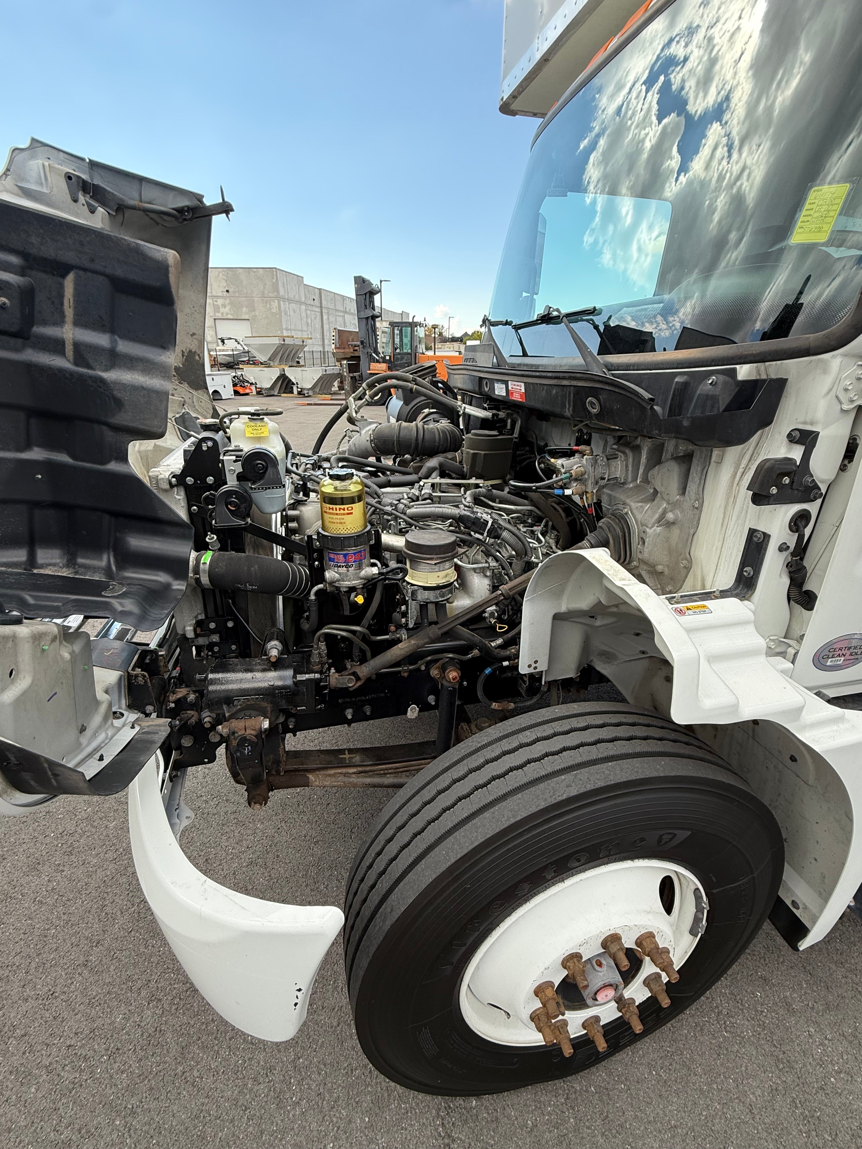 USED 2020 HINO 268A 26,000 GVW 26' BOX TRUCK