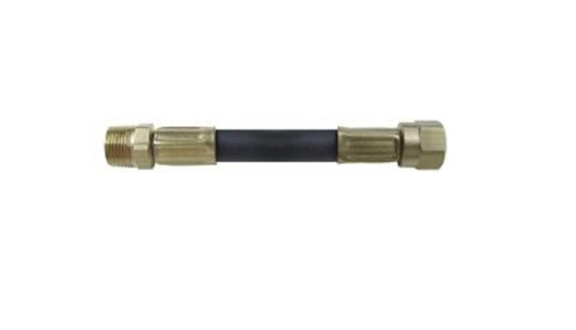 SALE - Marshall Excelsior Thermo Pigtail, Female Flare x 3/8" MNPT - 3/8" Hose I.D.- 36"