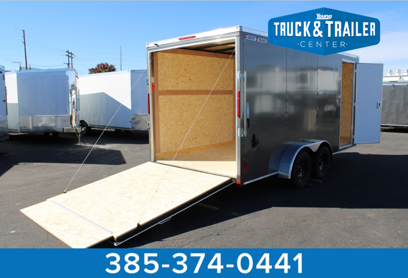 Wells Cargo 7 x 16 Deluxe Enclosed Trailer