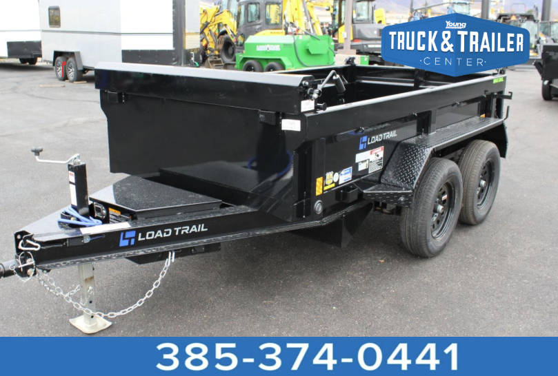 Load Trailer DE 60" X 10' Dump Trailer