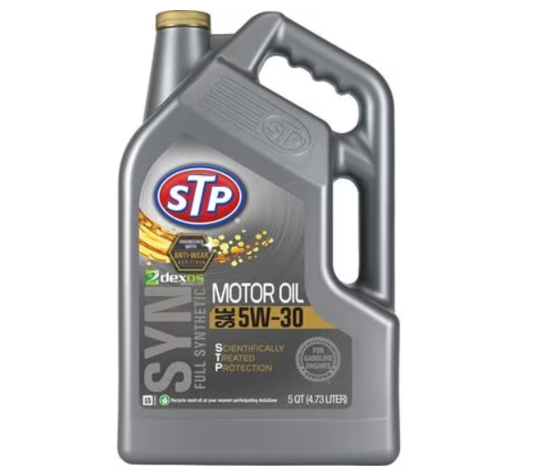 STP Full Synthetic Engine Oil 5W-30, 5 Quarts