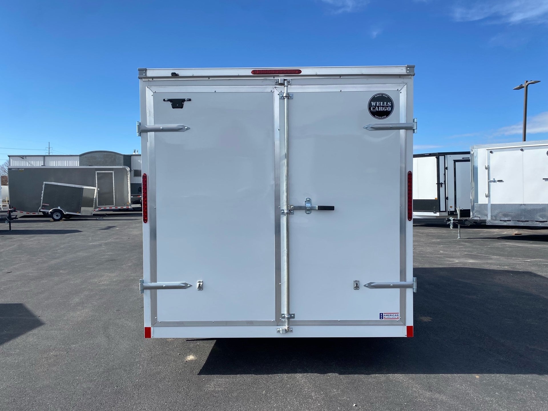 2024 Wells Cargo 7 x 14 Enclosed Trailer