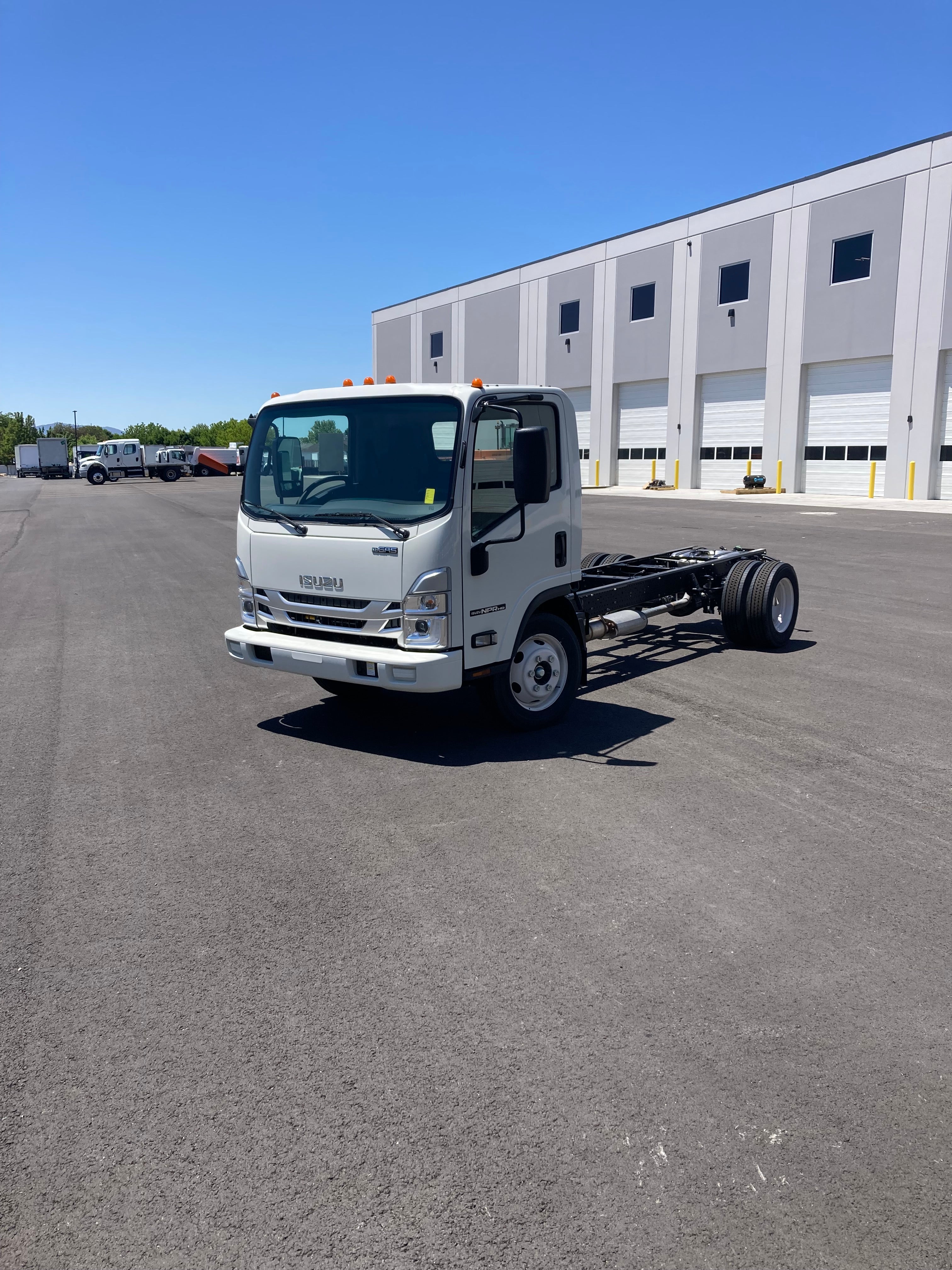 2024 ISUZU NPR GAS HD CAB AND CHASSIS