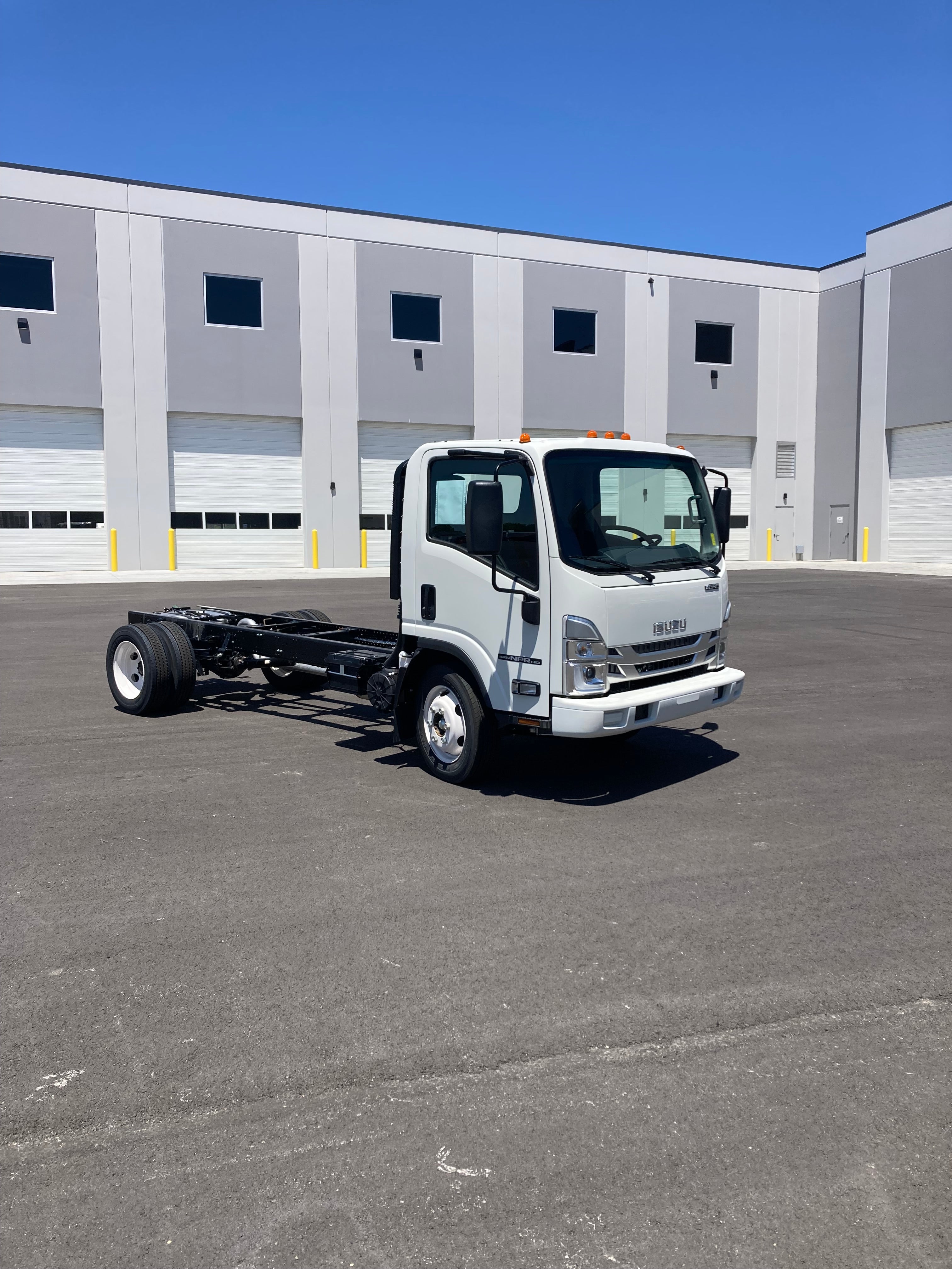 2024 ISUZU NPR GAS HD CAB AND CHASSIS