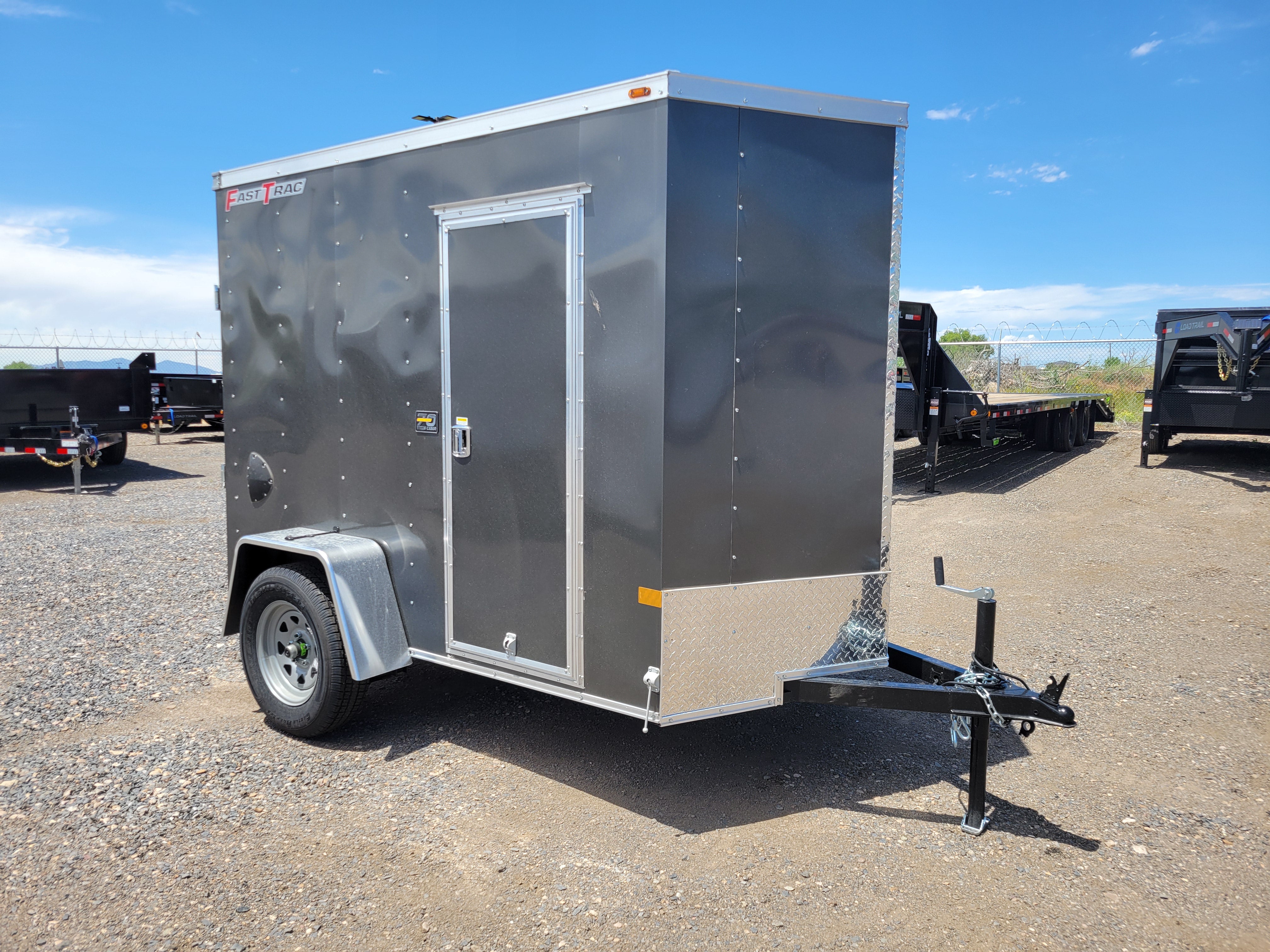 2024 Wells Cargo 5 x 8 Deluxe Enclosed Trailer