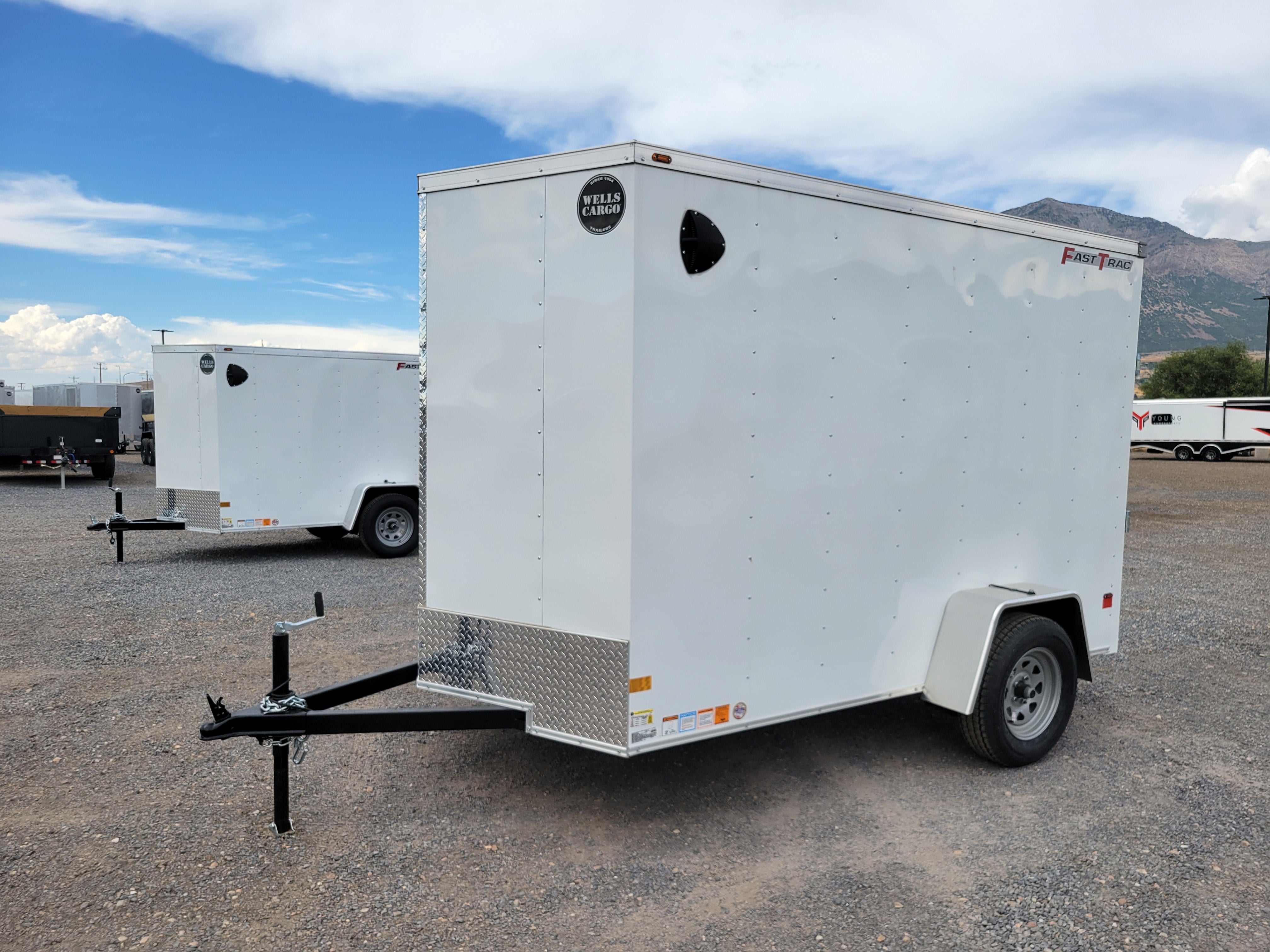 2025 Wells Cargo 6 x 10 Enclosed Trailer