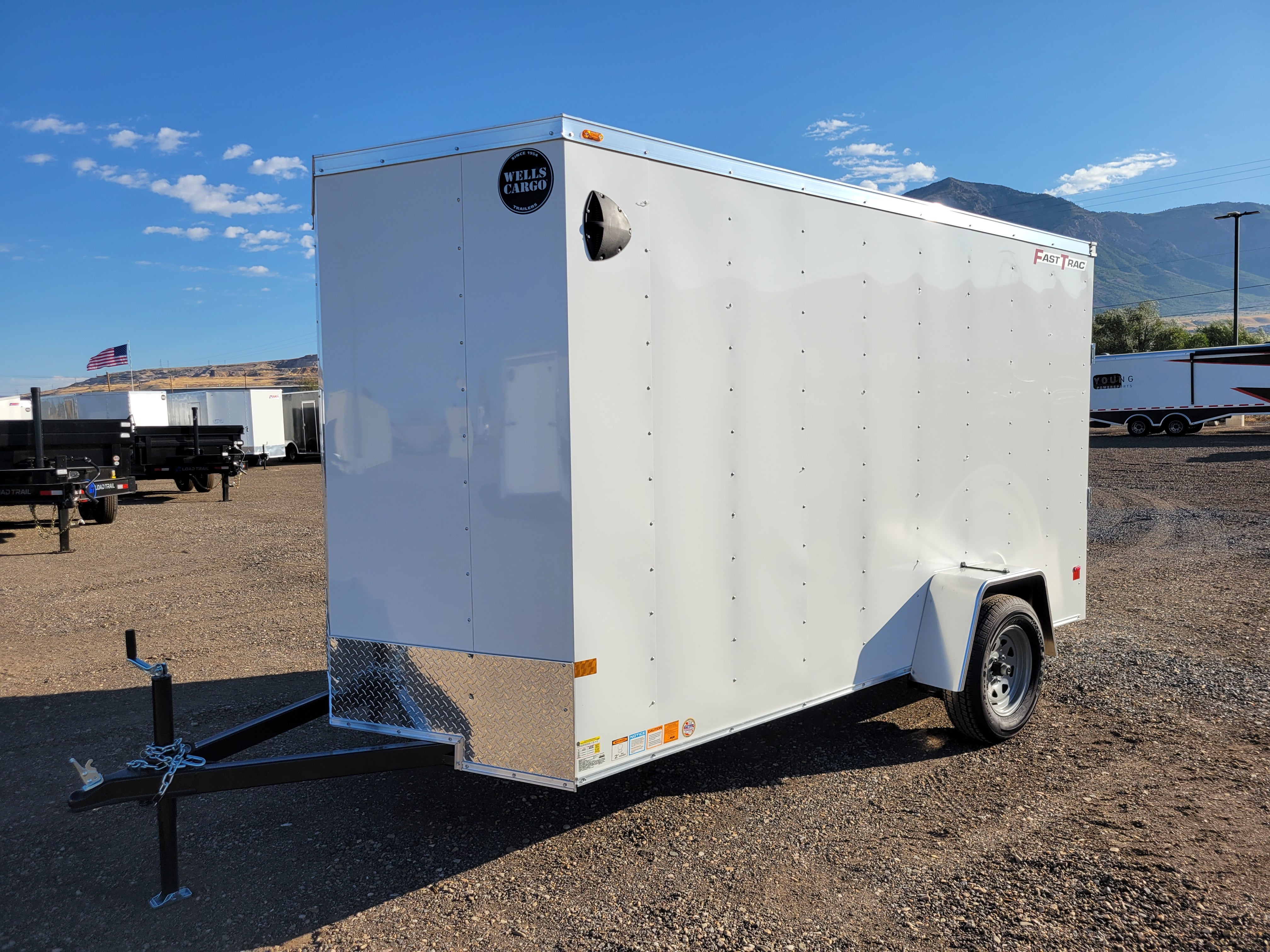 2025 Wells Cargo 6 x 12 Enclosed Trailer