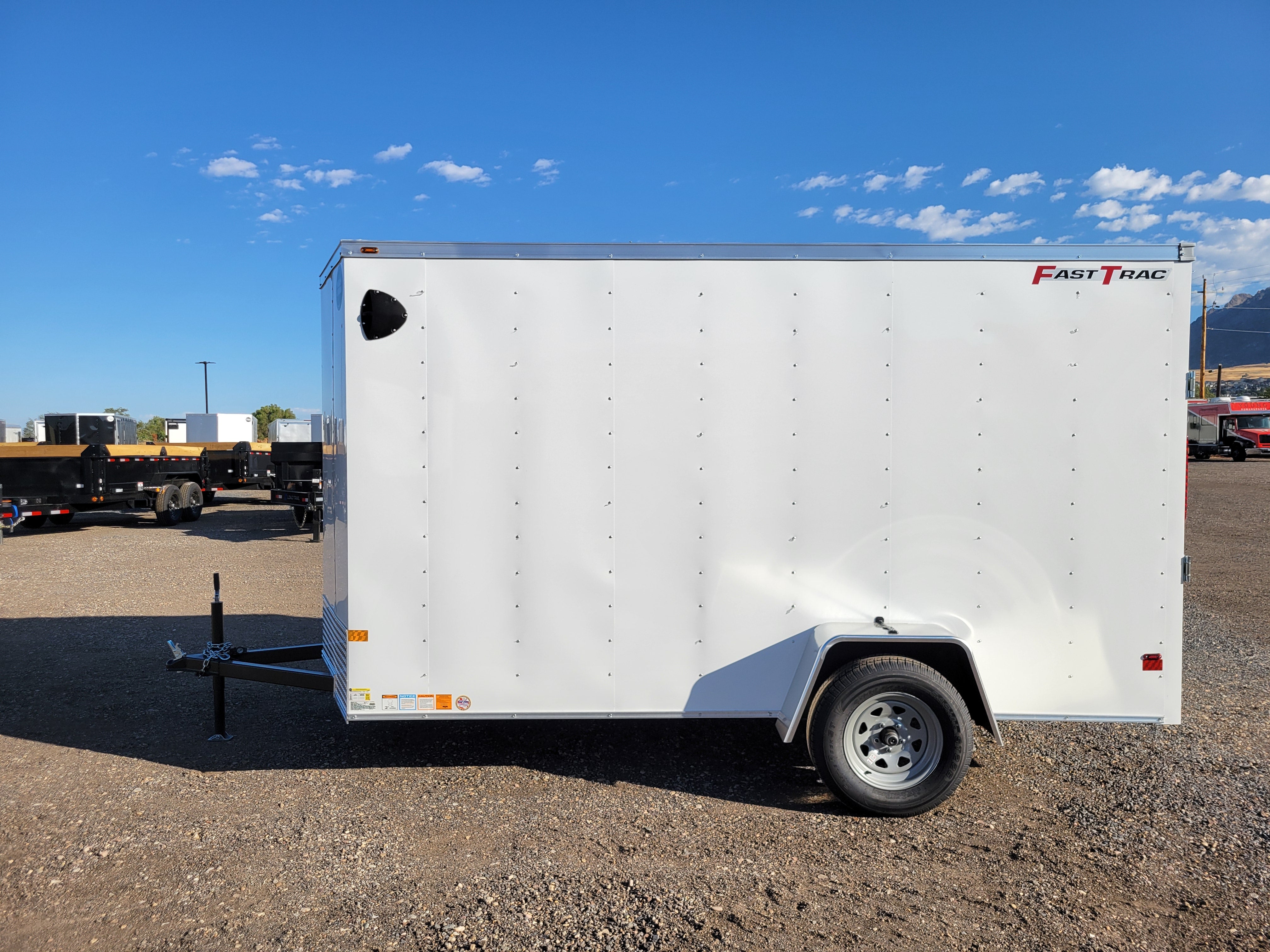 2025 Wells Cargo 6 x 12 Enclosed Trailer