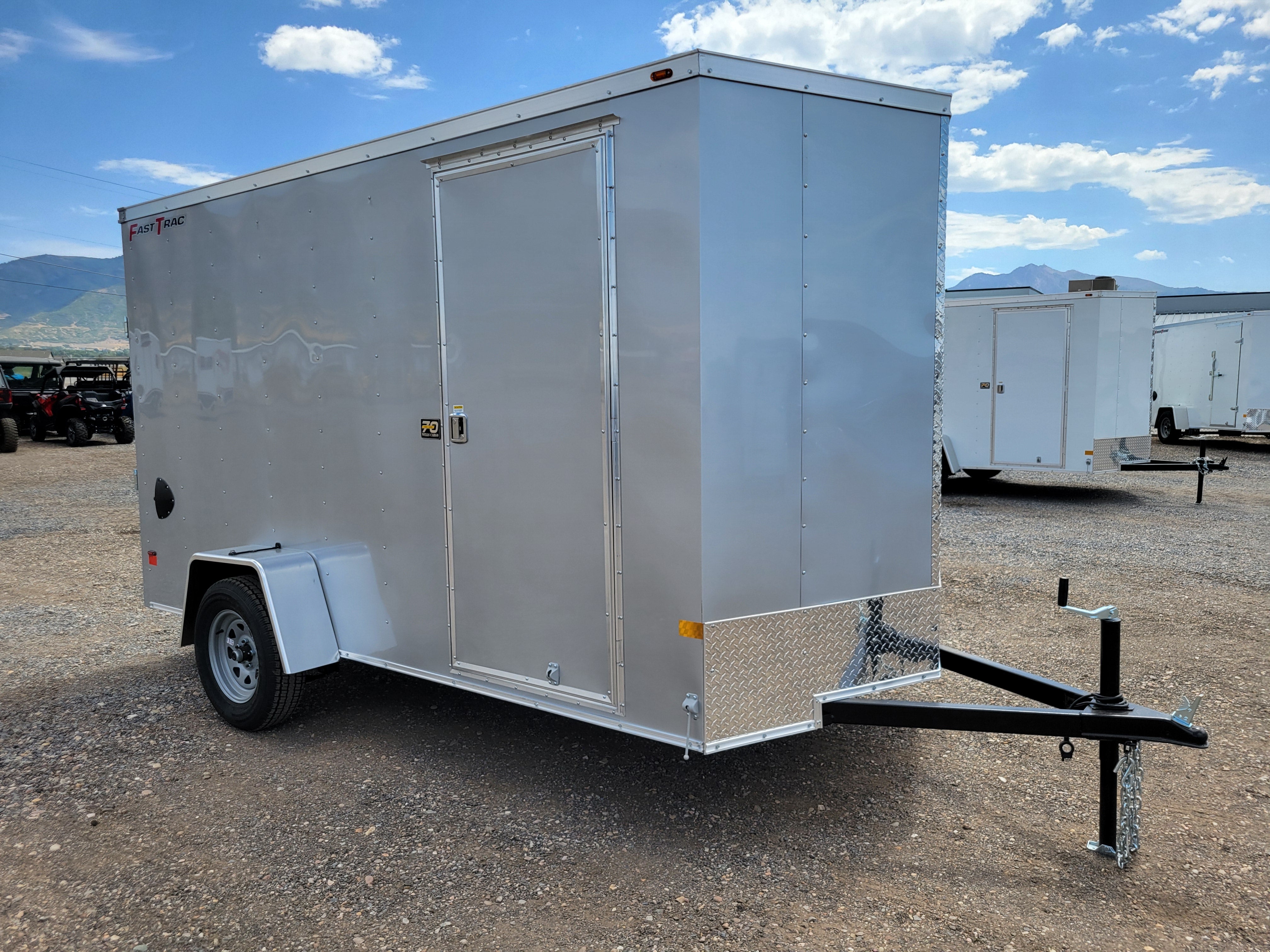 2025 Wells Cargo 6 x 12 Deluxe Enclosed Trailer