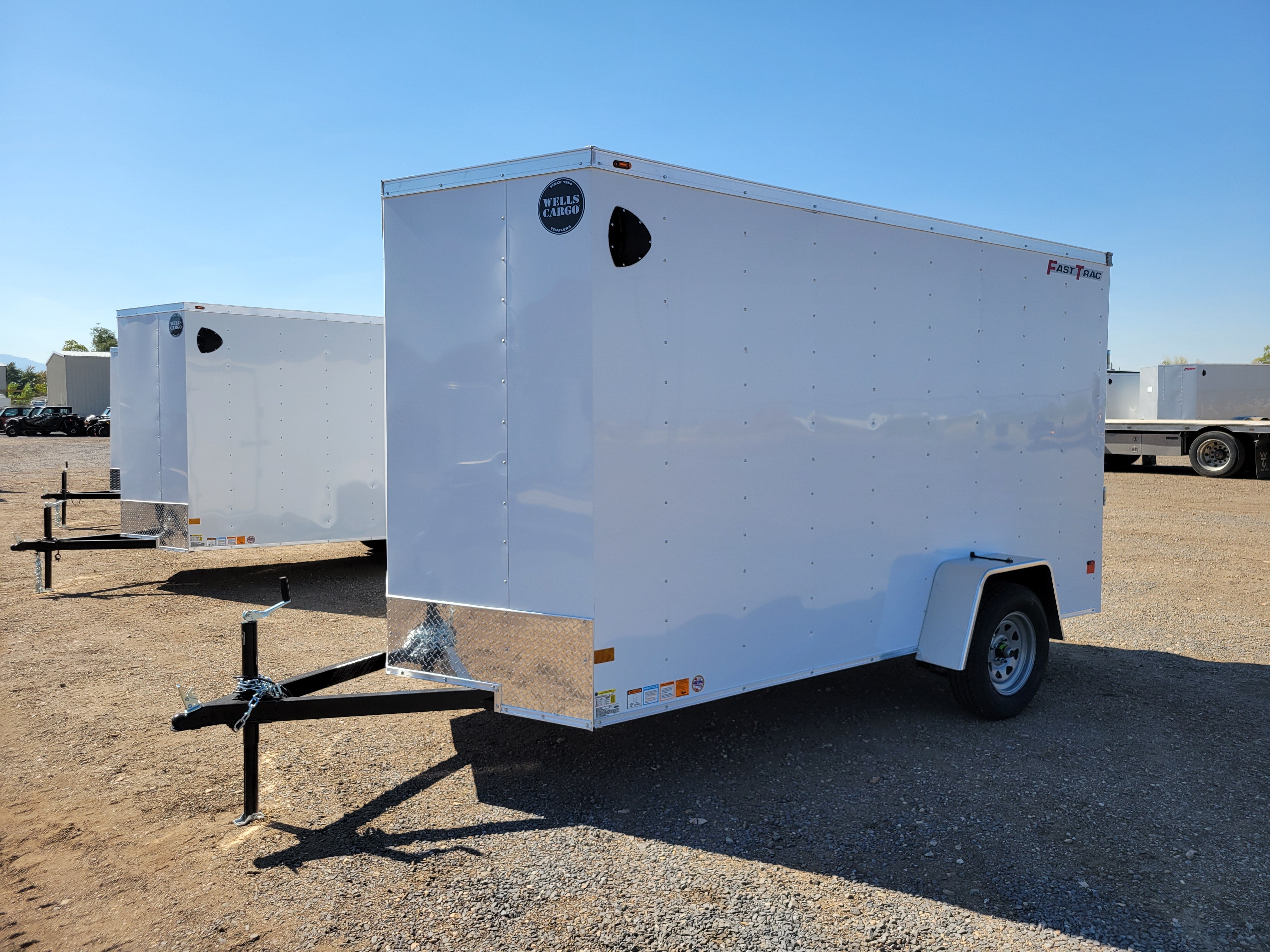 2025 Wells Cargo 6 x 12 Enclosed Trailer