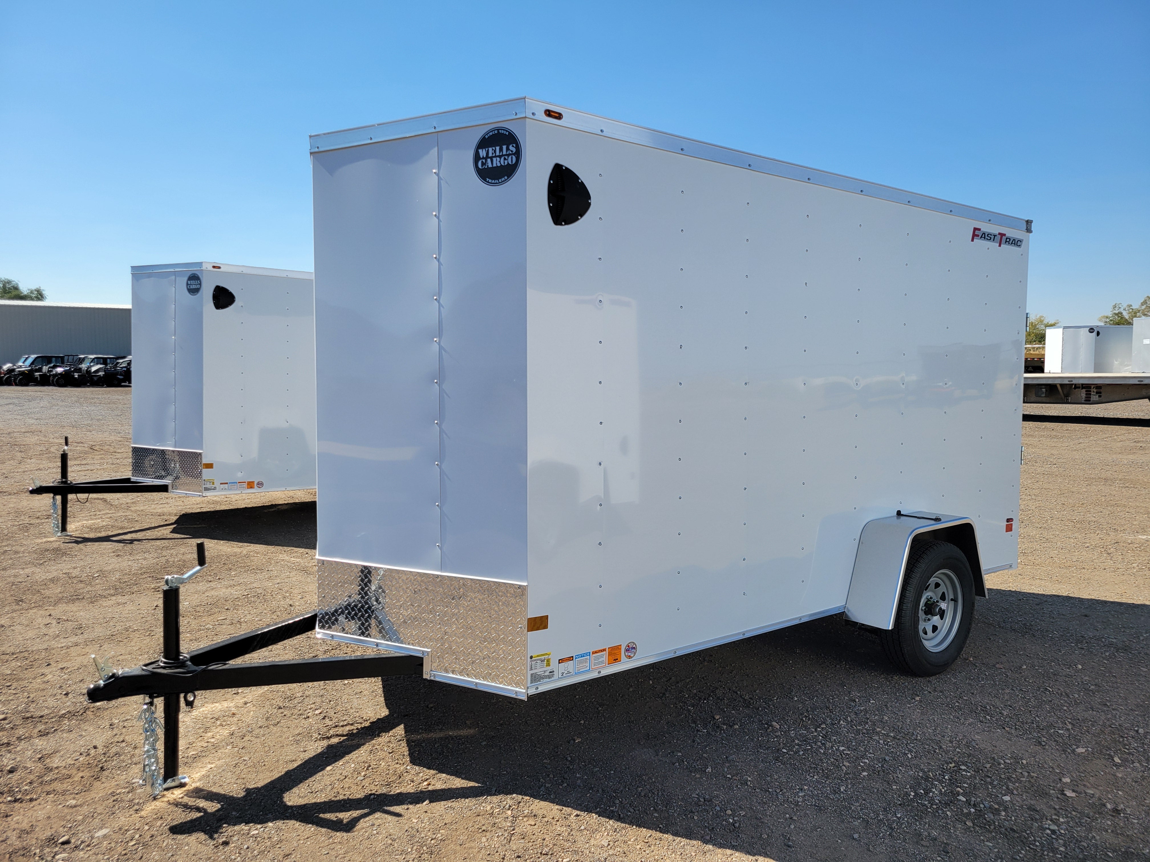 2025 Wells Cargo 6 x 12  Enclosed Trailer