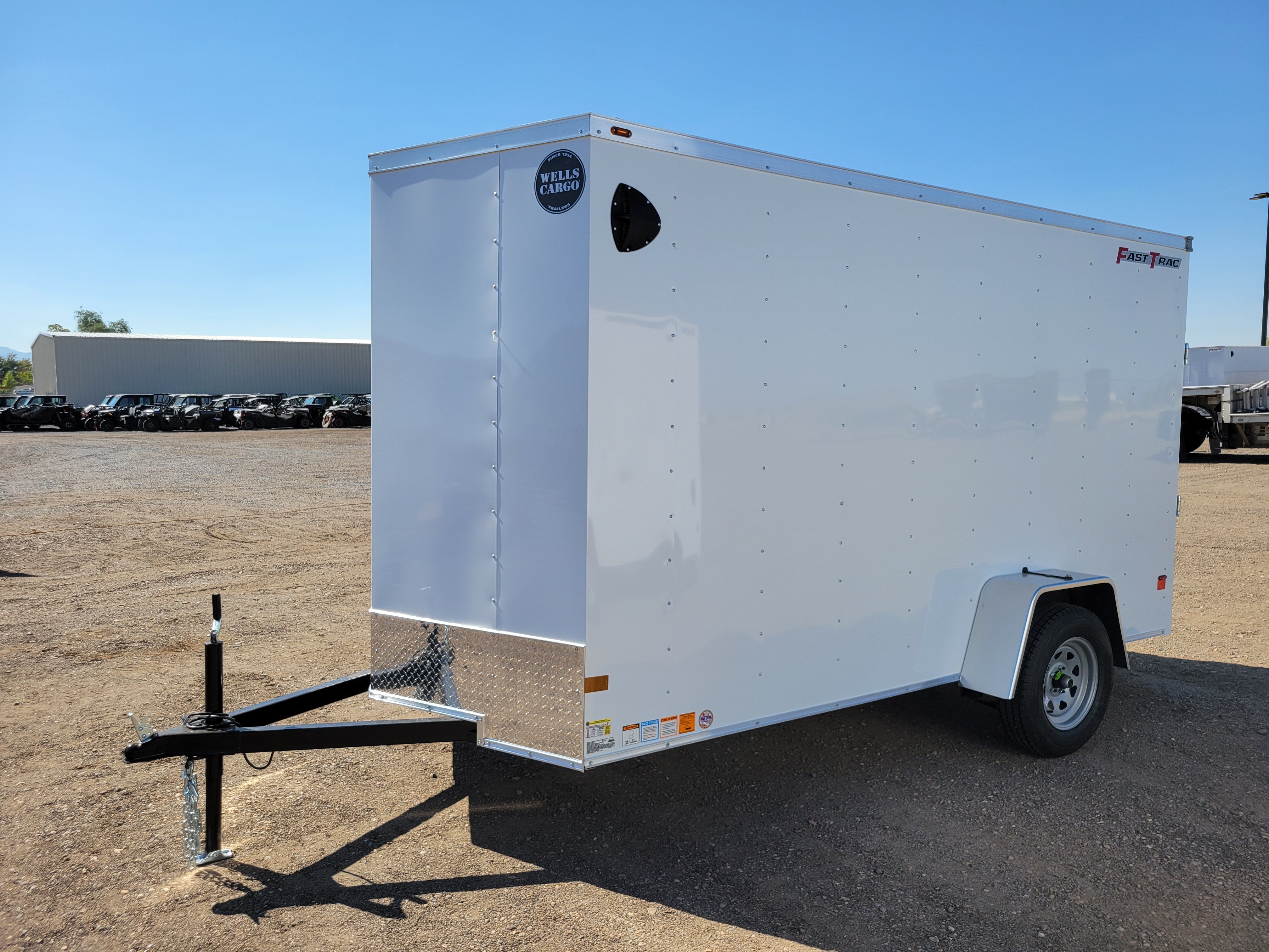 2025 Wells Cargo 6 x 12 Enclosed Trailer