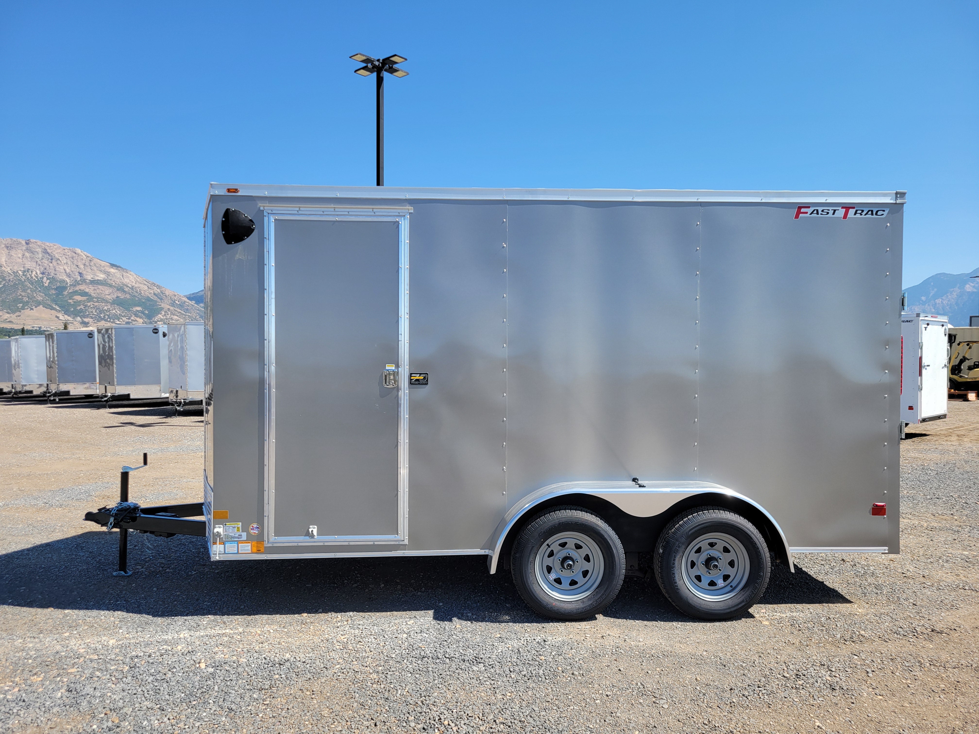 2025 Wells Cargo 7 x 14 Deluxe Enclosed Trailer