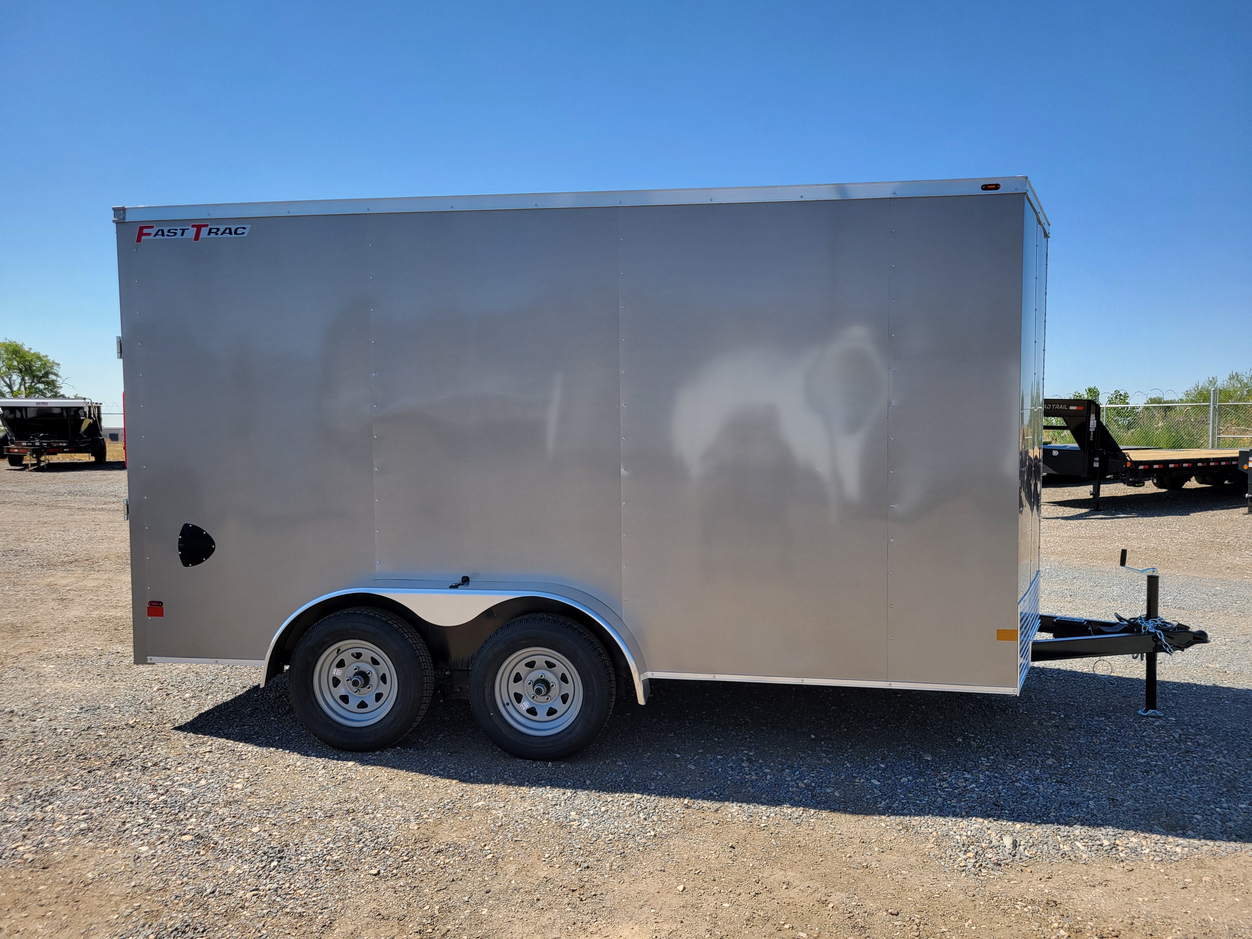 2025 Wells Cargo 7 x 14 Deluxe Enclosed Trailer