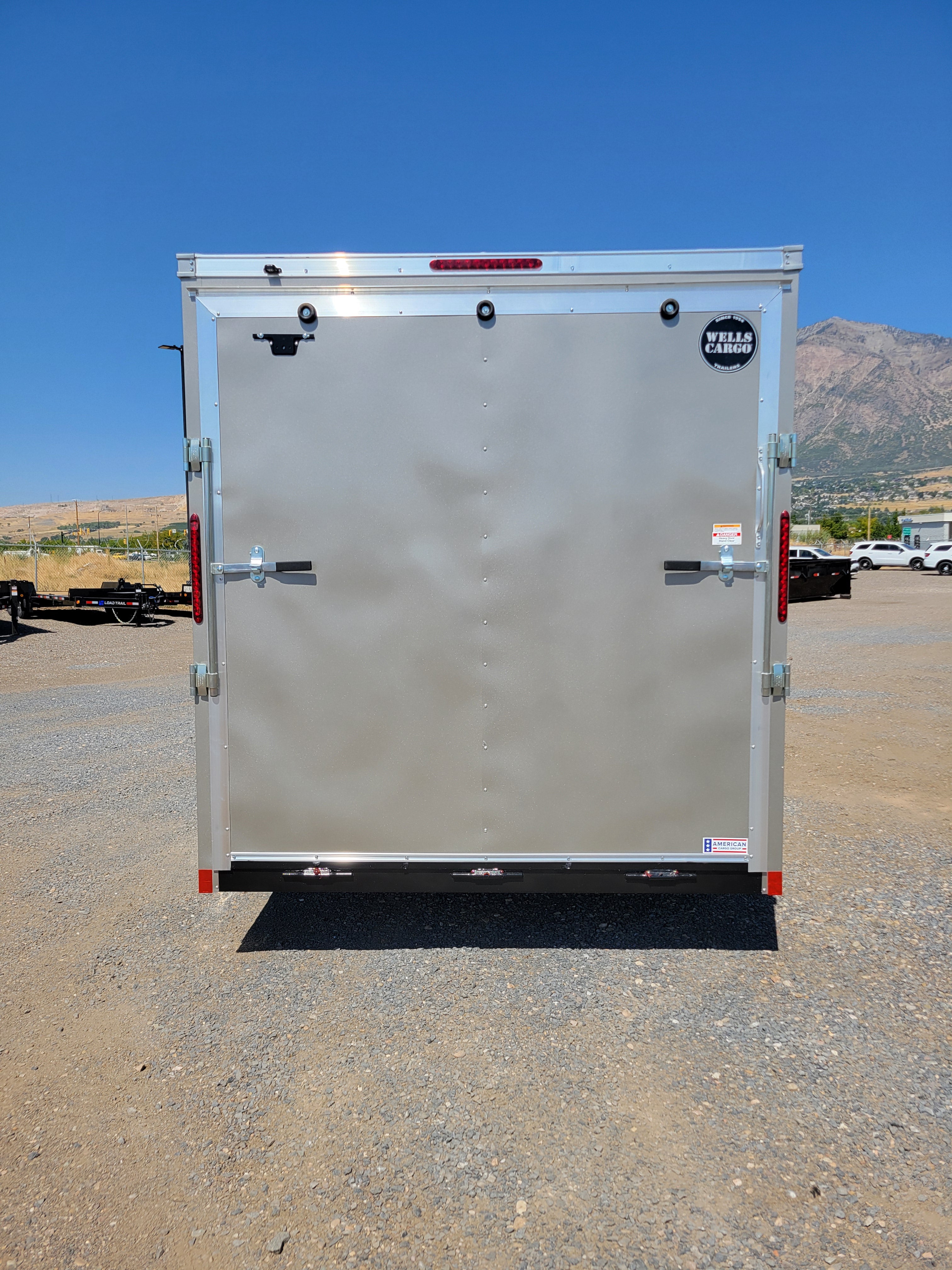 2025 Wells Cargo 7 x 14 Deluxe Enclosed Trailer