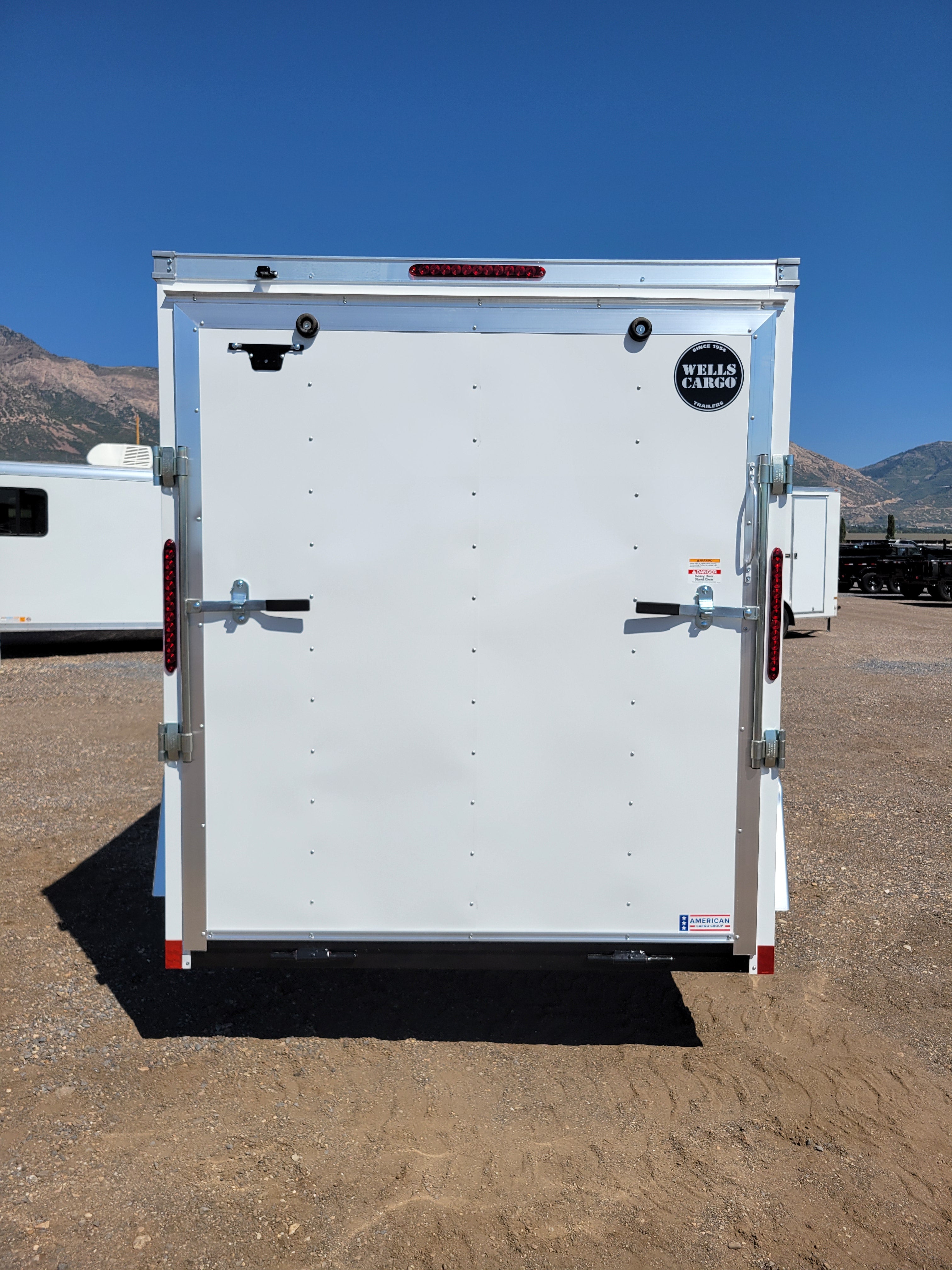 2025 Wells Cargo 6 x 10 Enclosed Trailer