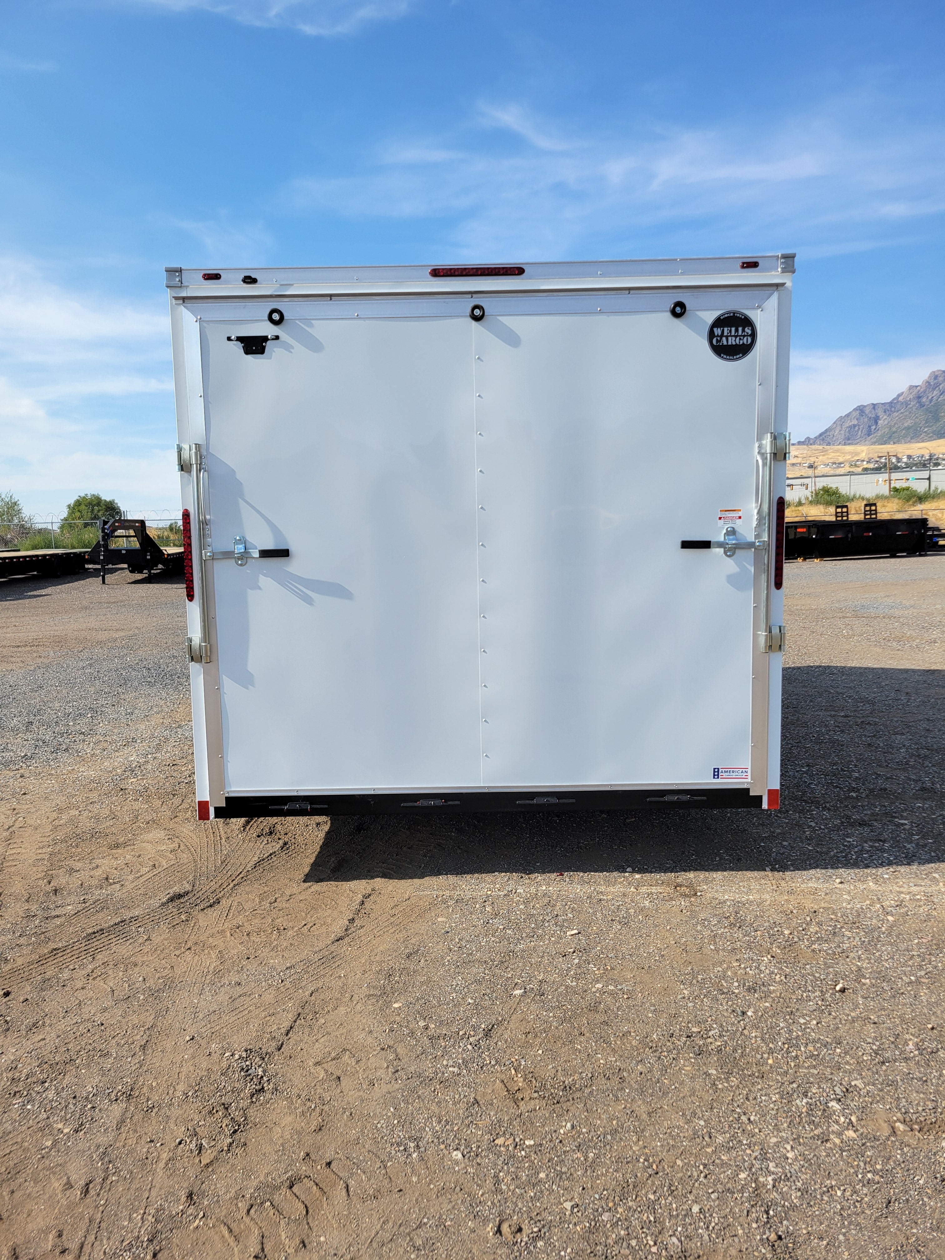 2025 Wells Cargo 8.5 x 16 Deluxe Enclosed Trailer