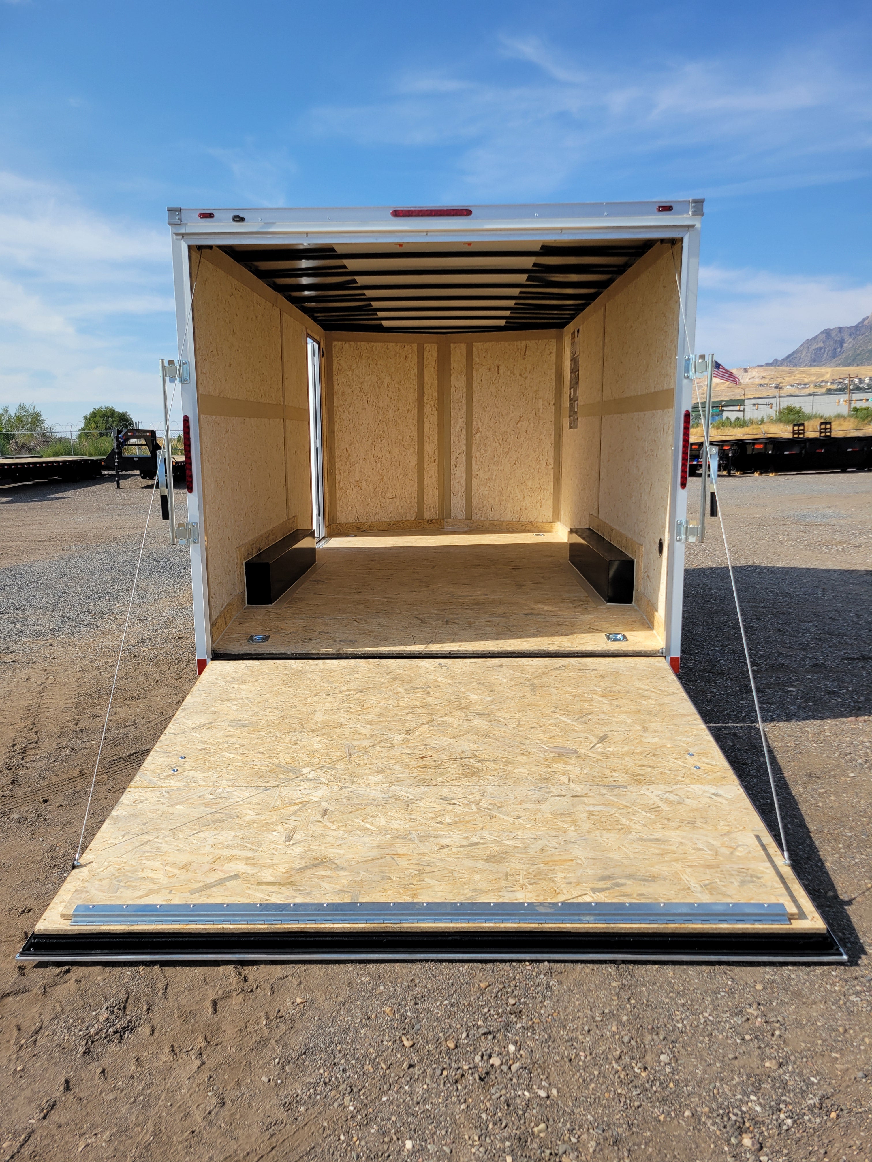 2025 Wells Cargo 8.5 x 16 Deluxe Enclosed Trailer