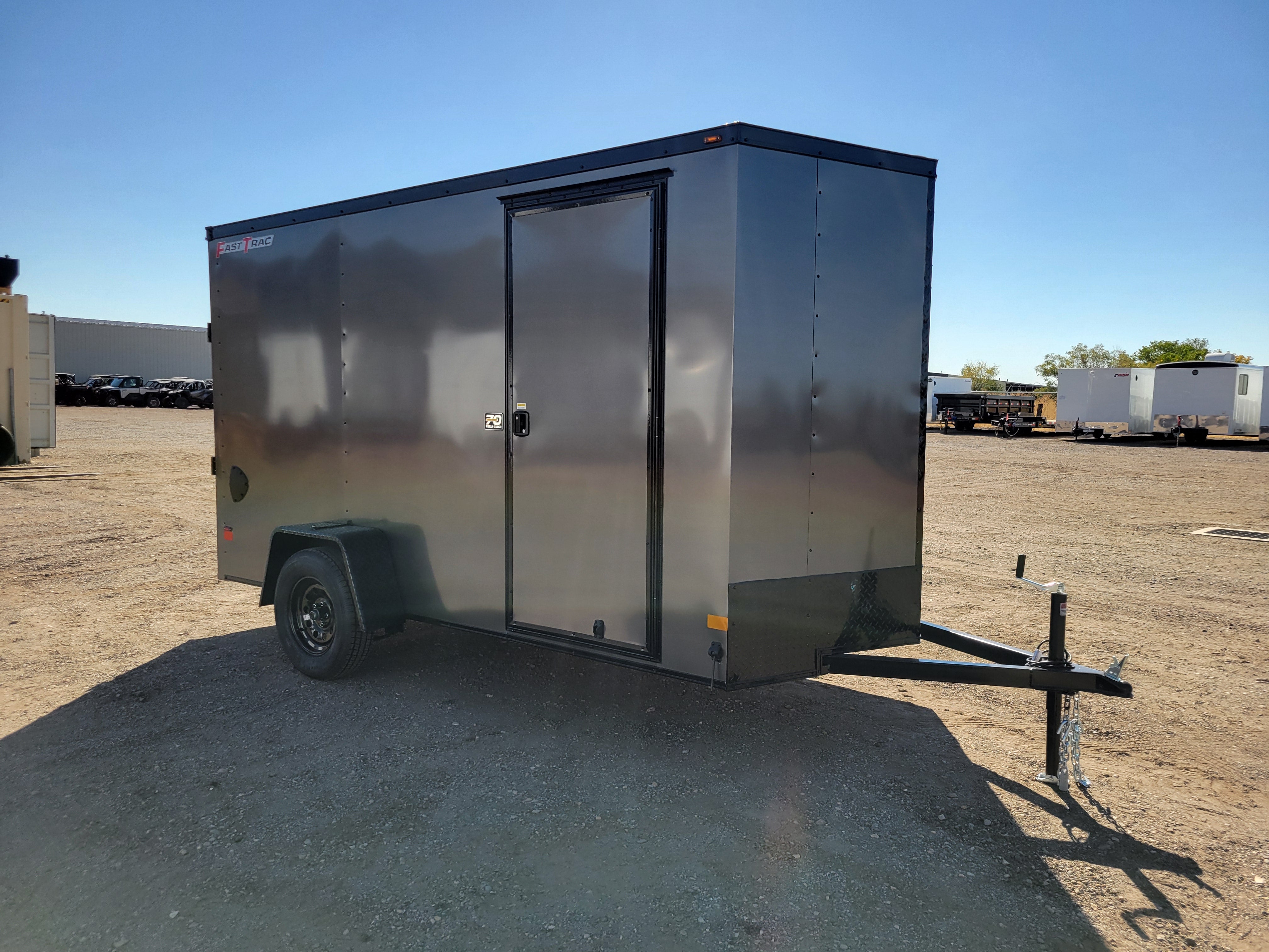 2025 Wells Cargo 6 x 12 Deluxe Enclosed Trailer