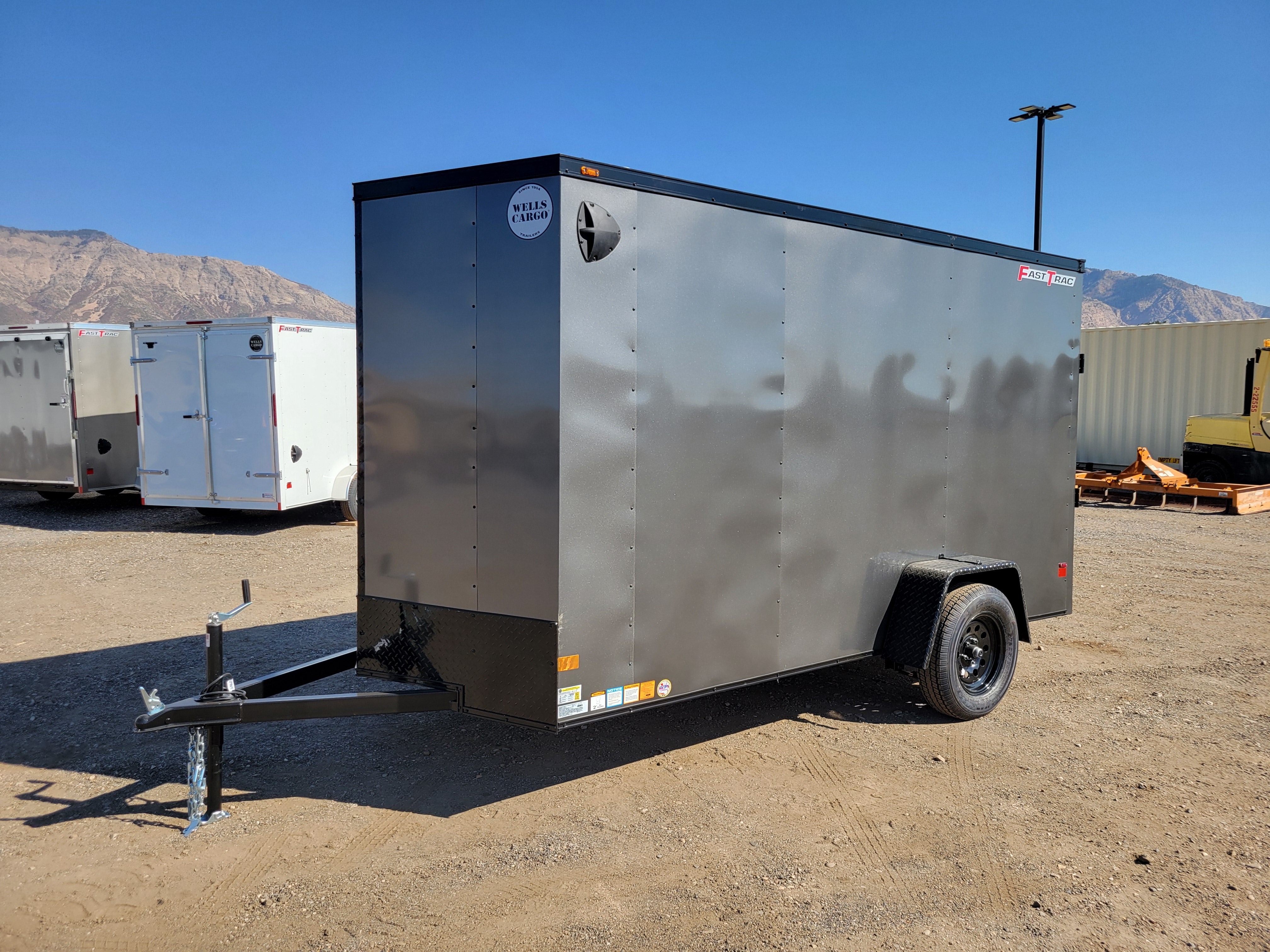 2025 Wells Cargo 6 x 12 Deluxe Enclosed Trailer