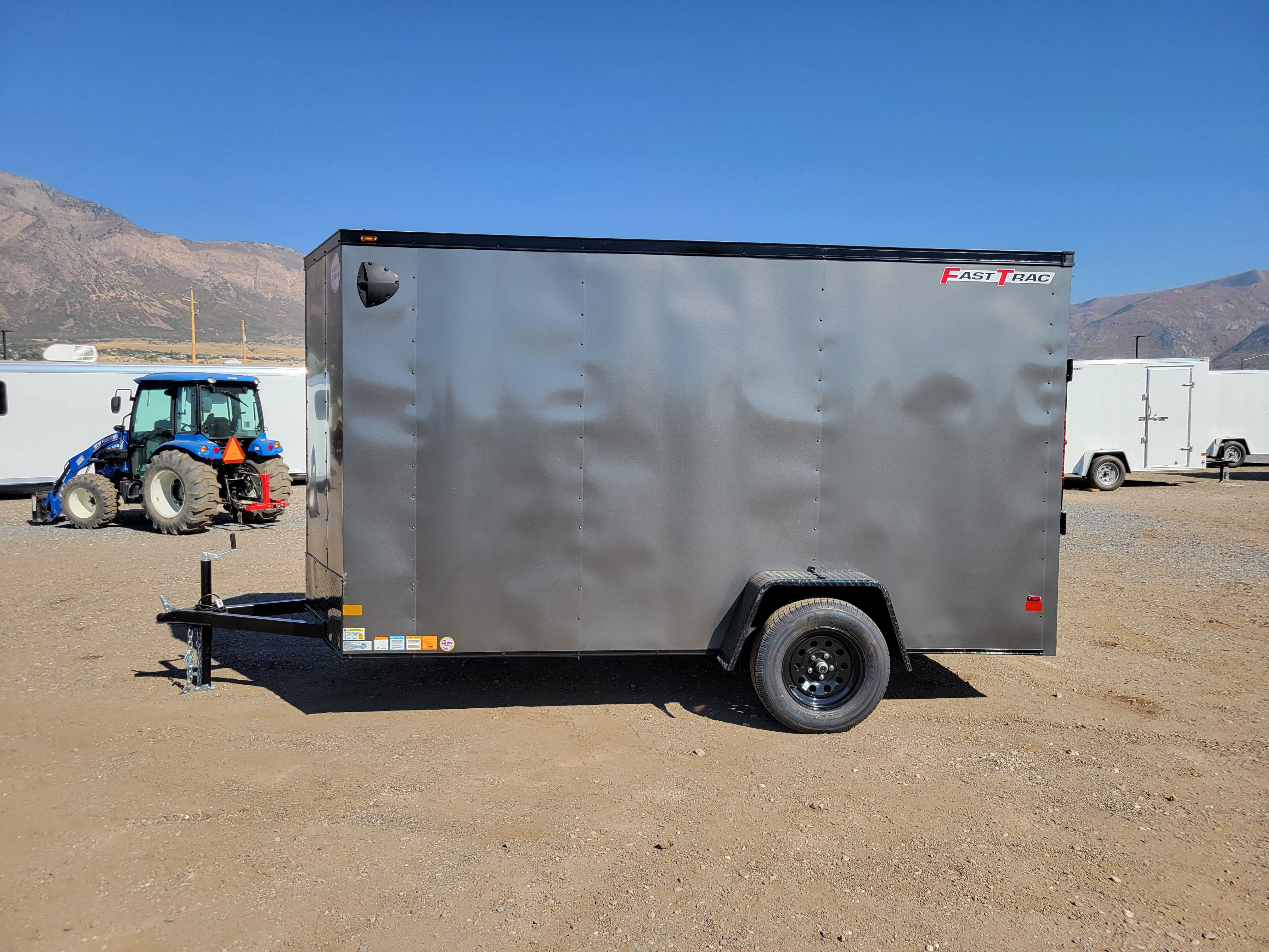 2025 Wells Cargo 6 x 12 Deluxe Enclosed Trailer