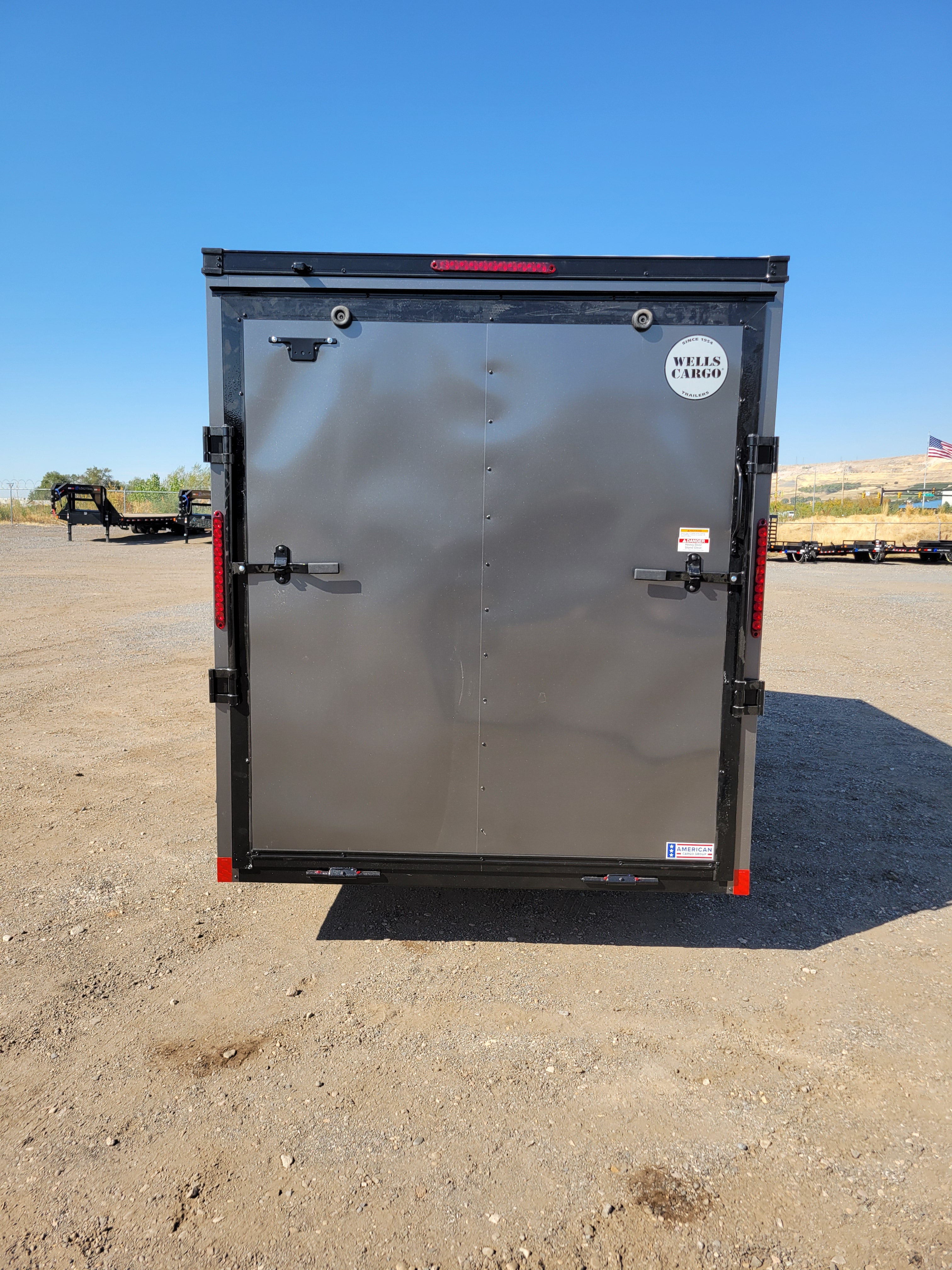 2025 Wells Cargo 6 x 12 Deluxe Enclosed Trailer