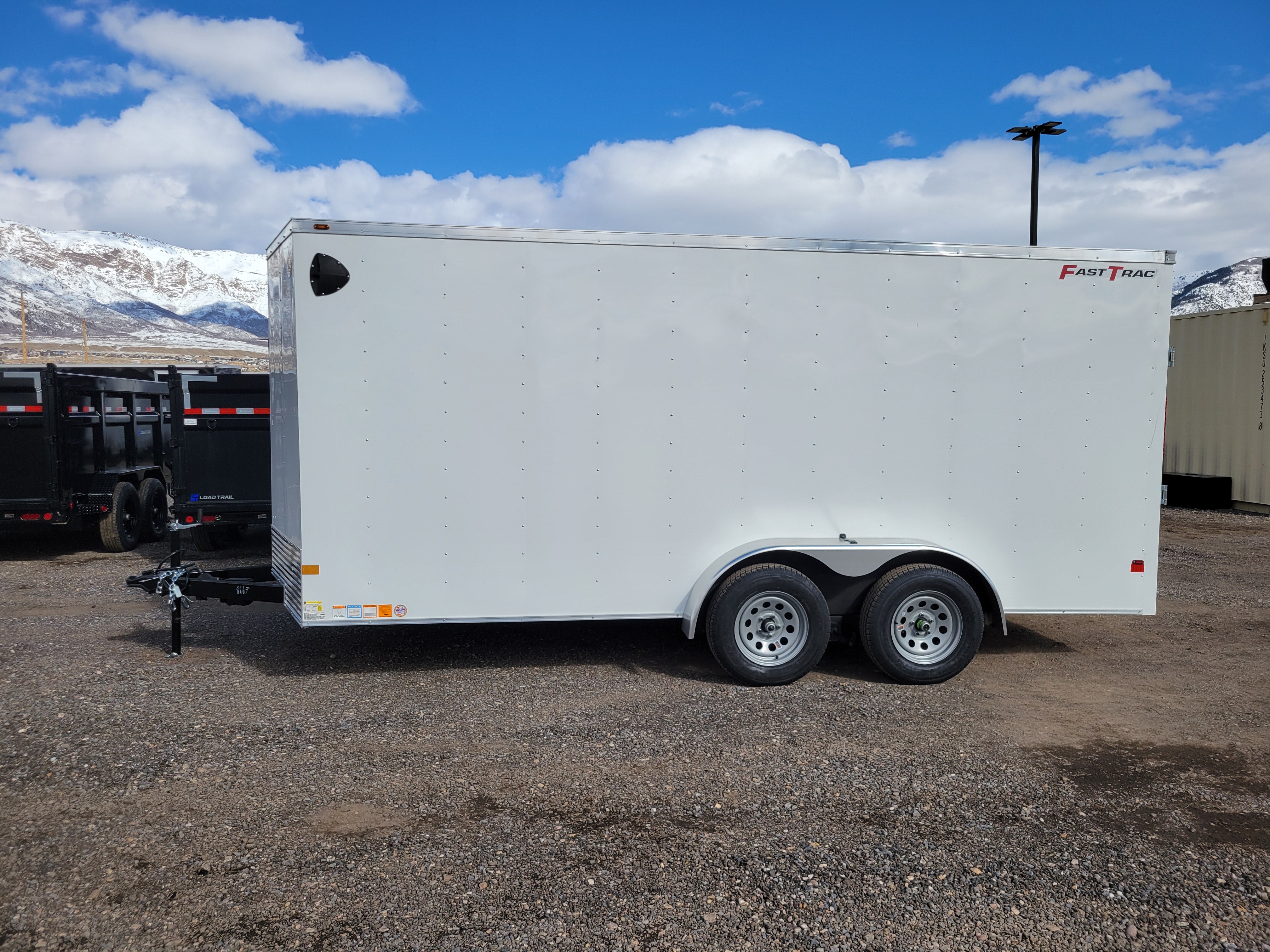 2025 Wells Cargo 7 x 16 Deluxe Enclosed Trailer