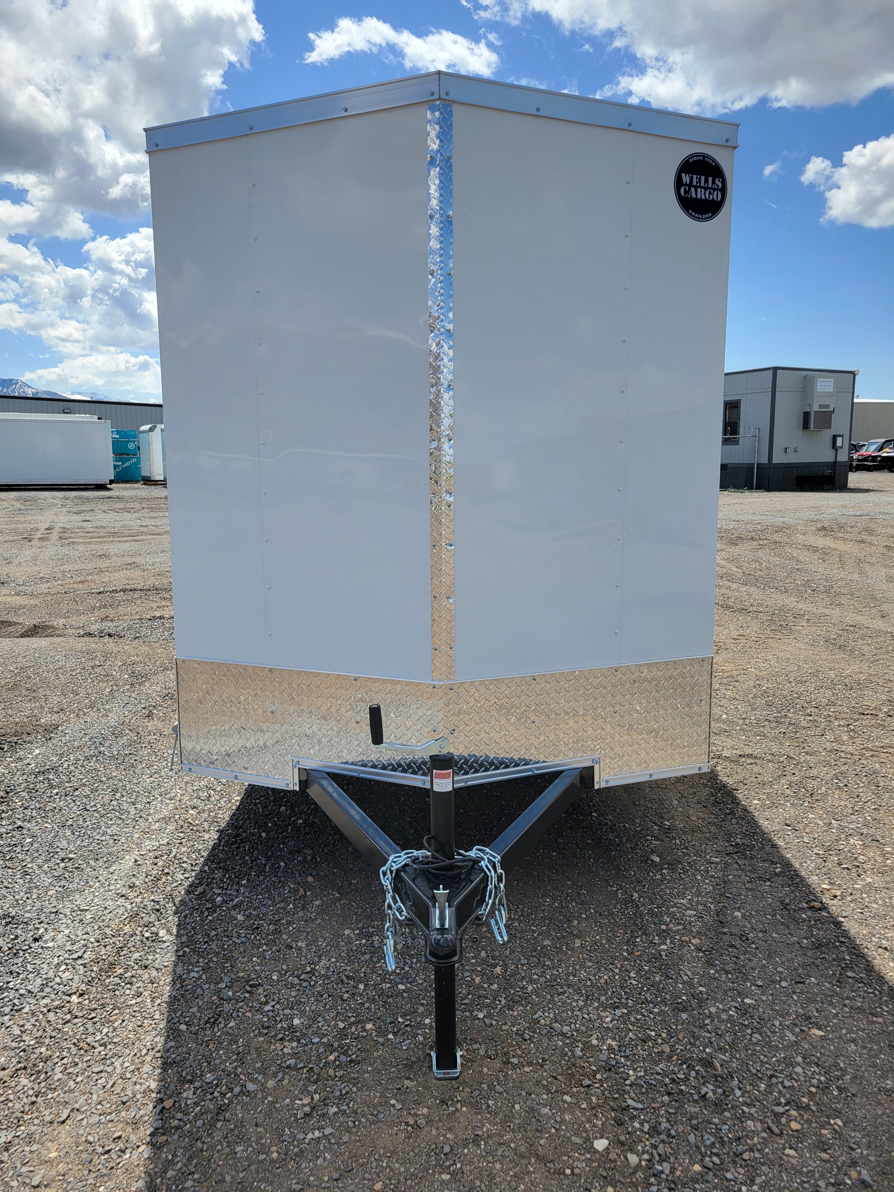 2025 Wells Cargo 6 x 12 Deluxe Enclosed Trailer