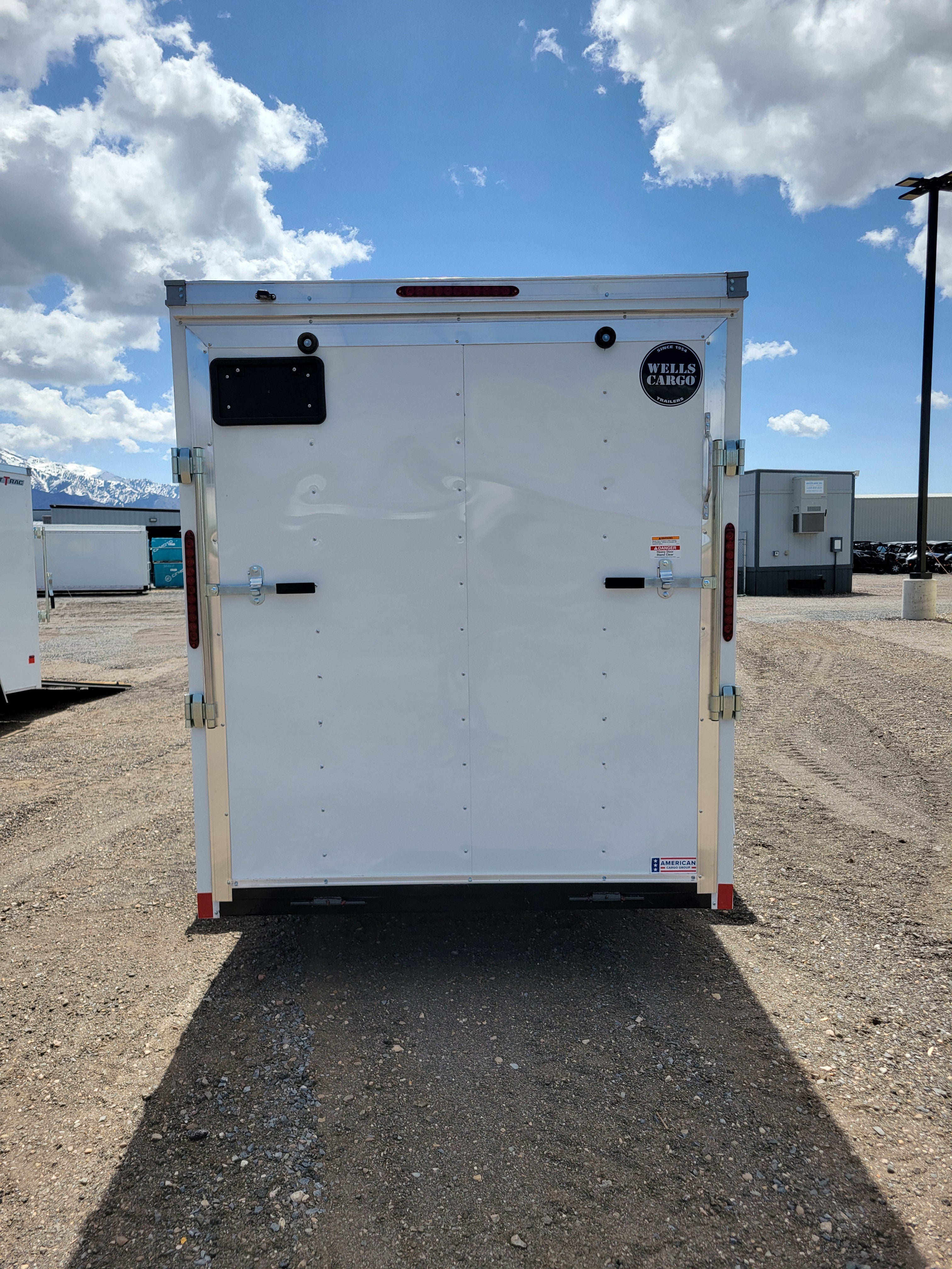 2025 Wells Cargo 6 x 12 Enclosed Trailer
