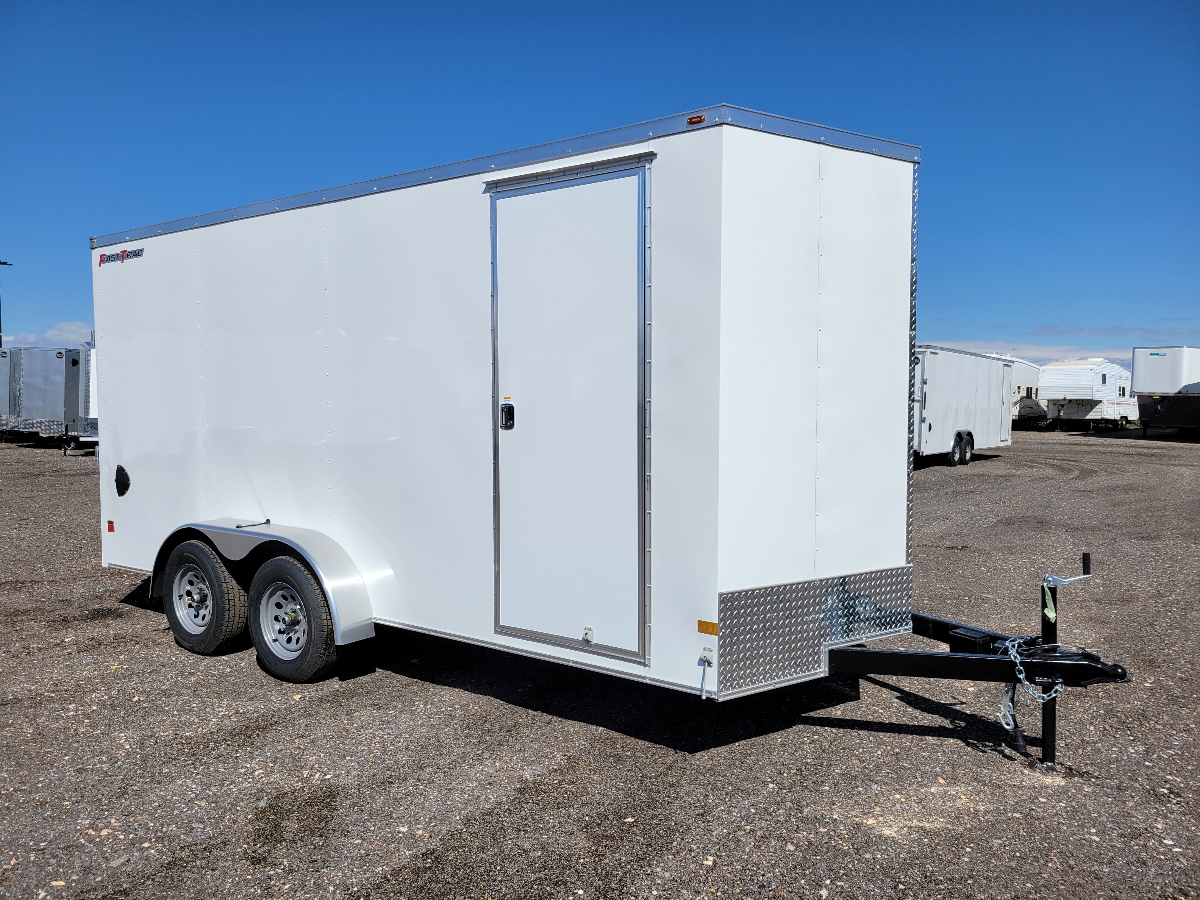 2025 Wells Cargo 7 x 16 Deluxe Enclosed Trailer