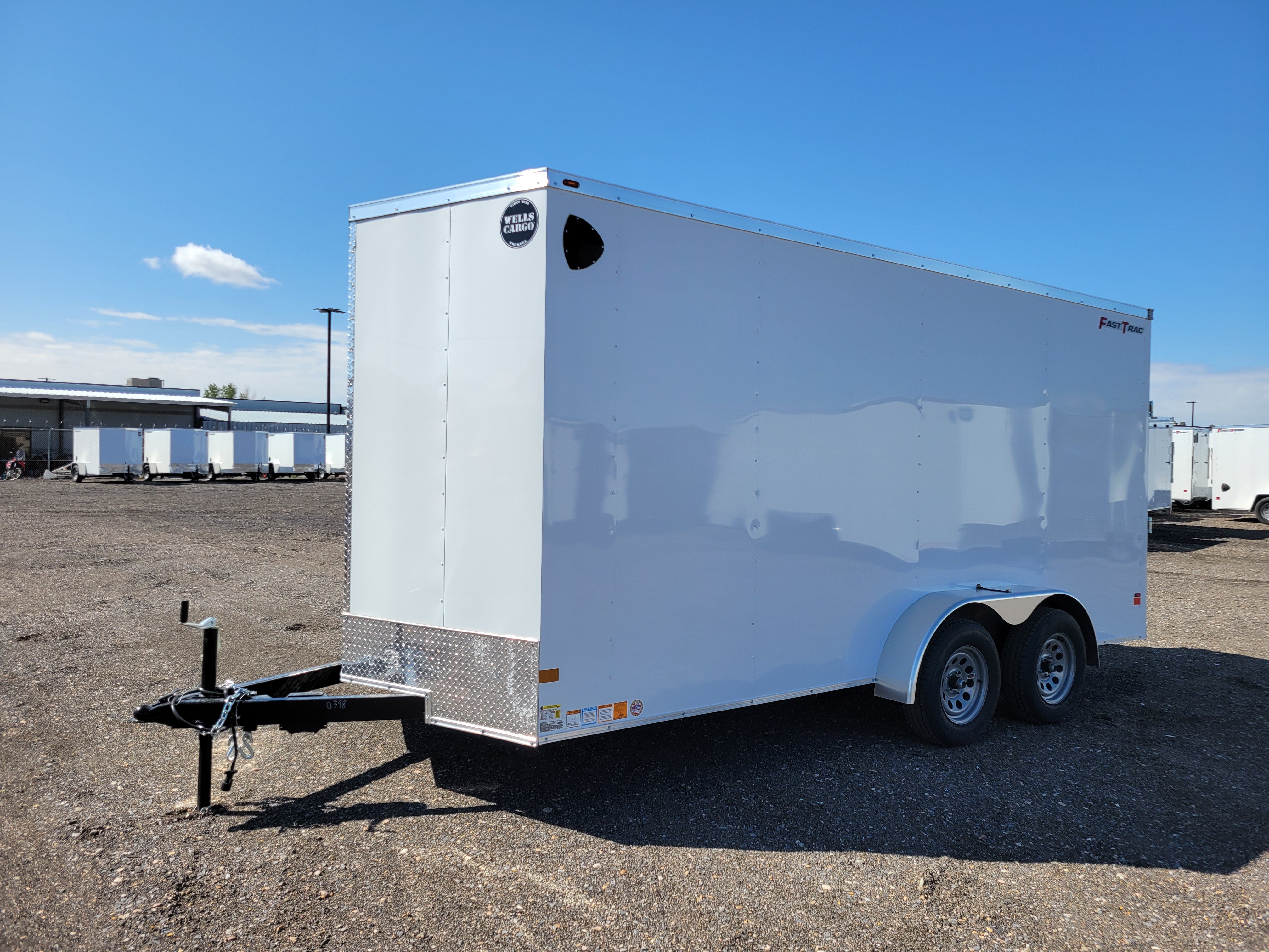 2025 Wells Cargo 7 x 16 Deluxe Enclosed Trailer