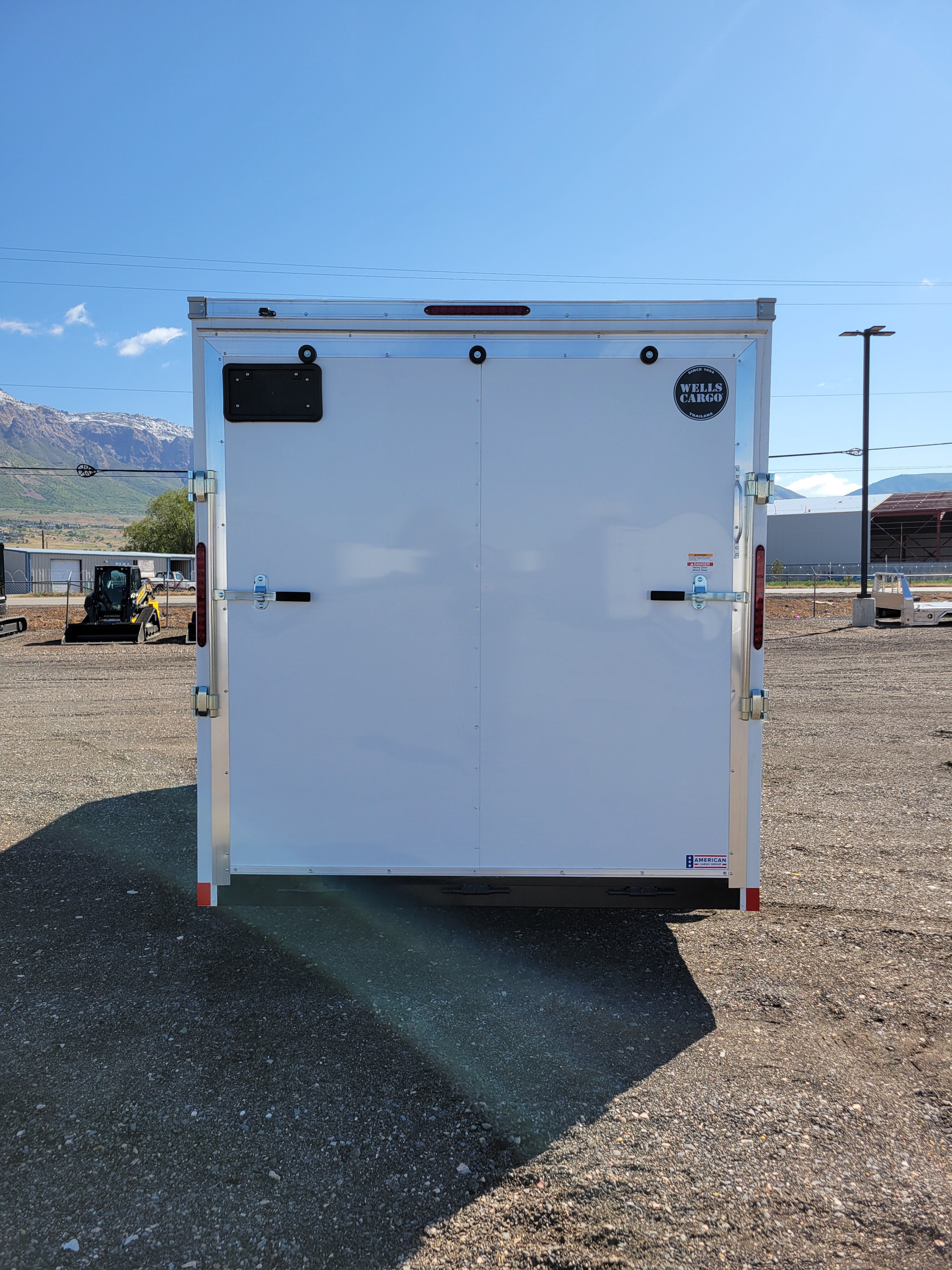 2025 Wells Cargo 7 x 16 Deluxe Enclosed Trailer