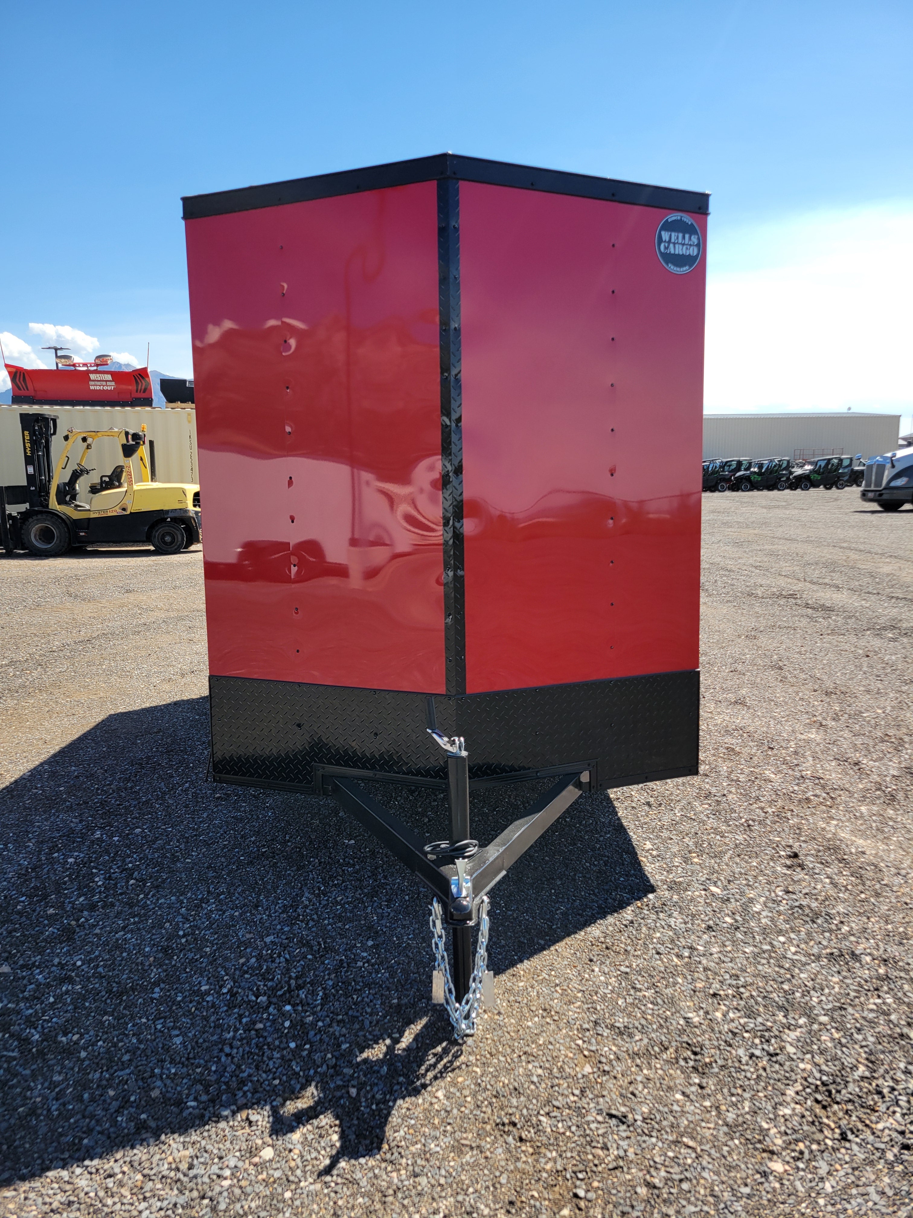 Wells Cargo 6 x 12 Deluxe Enclosed Trailer