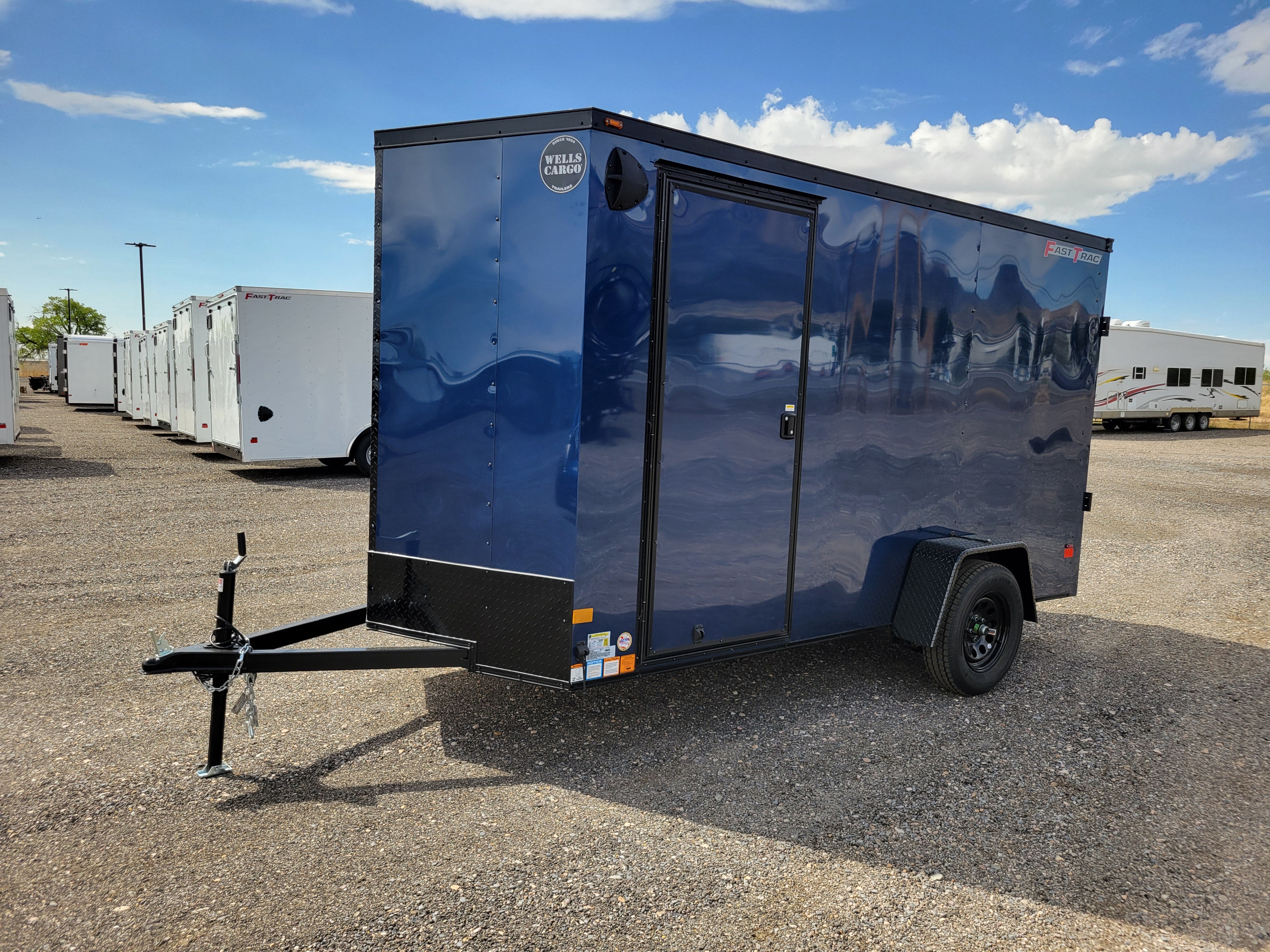 Wells Cargo 6 x 12 Deluxe Enclosed Trailer
