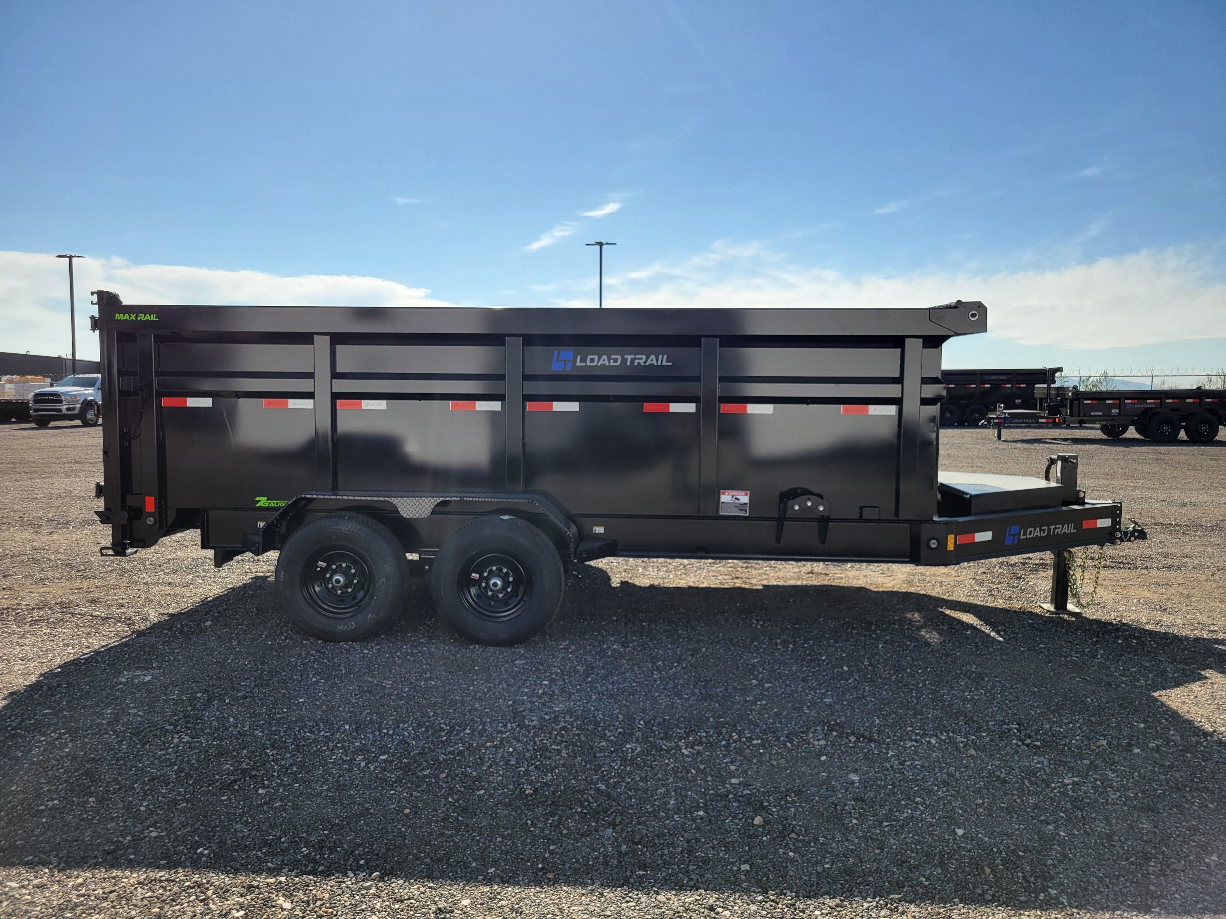 Load Trail 83" x 16' Dump Trailer