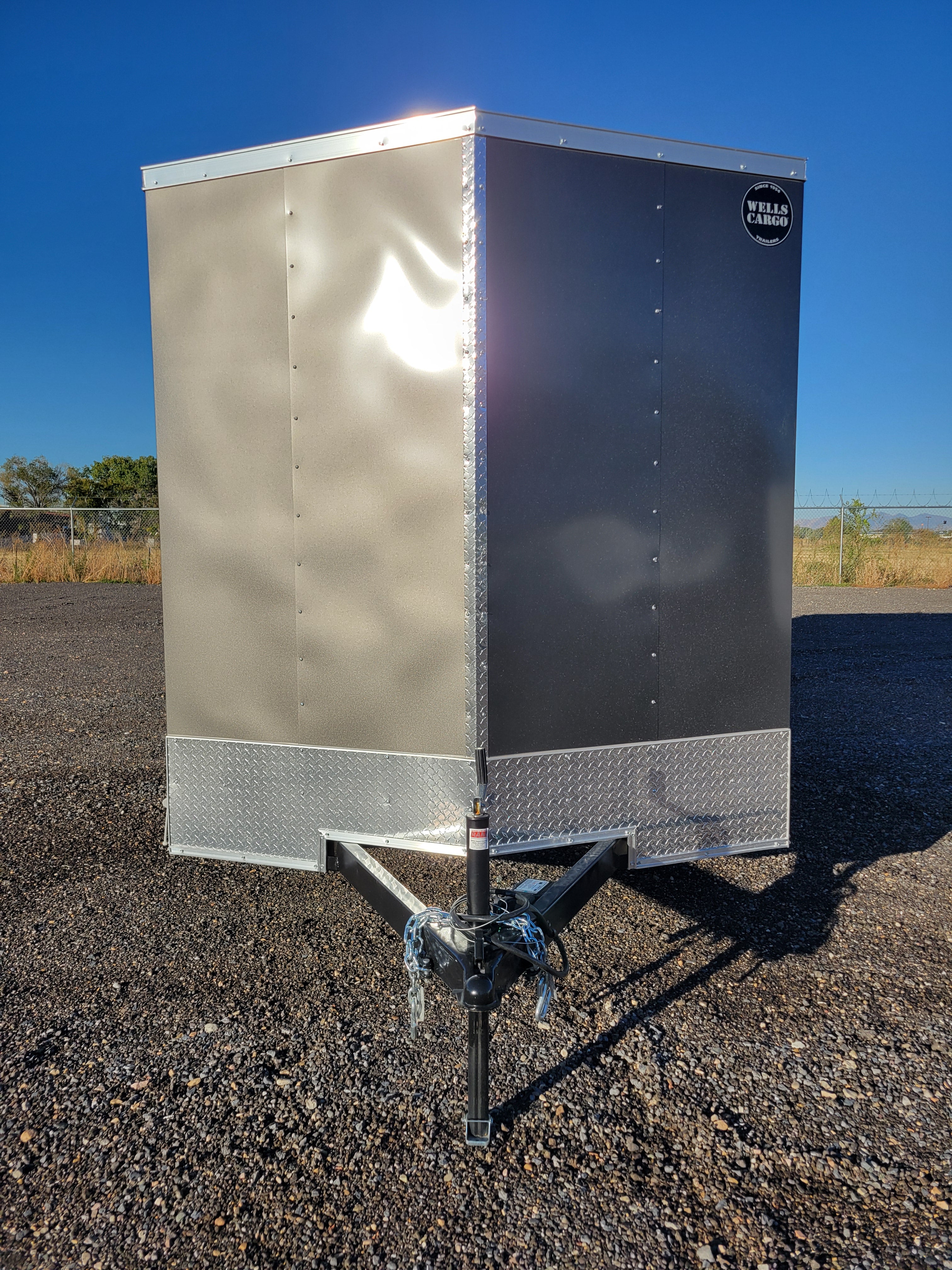 Wells Cargo 7 x 16 Deluxe Enclosed Trailer