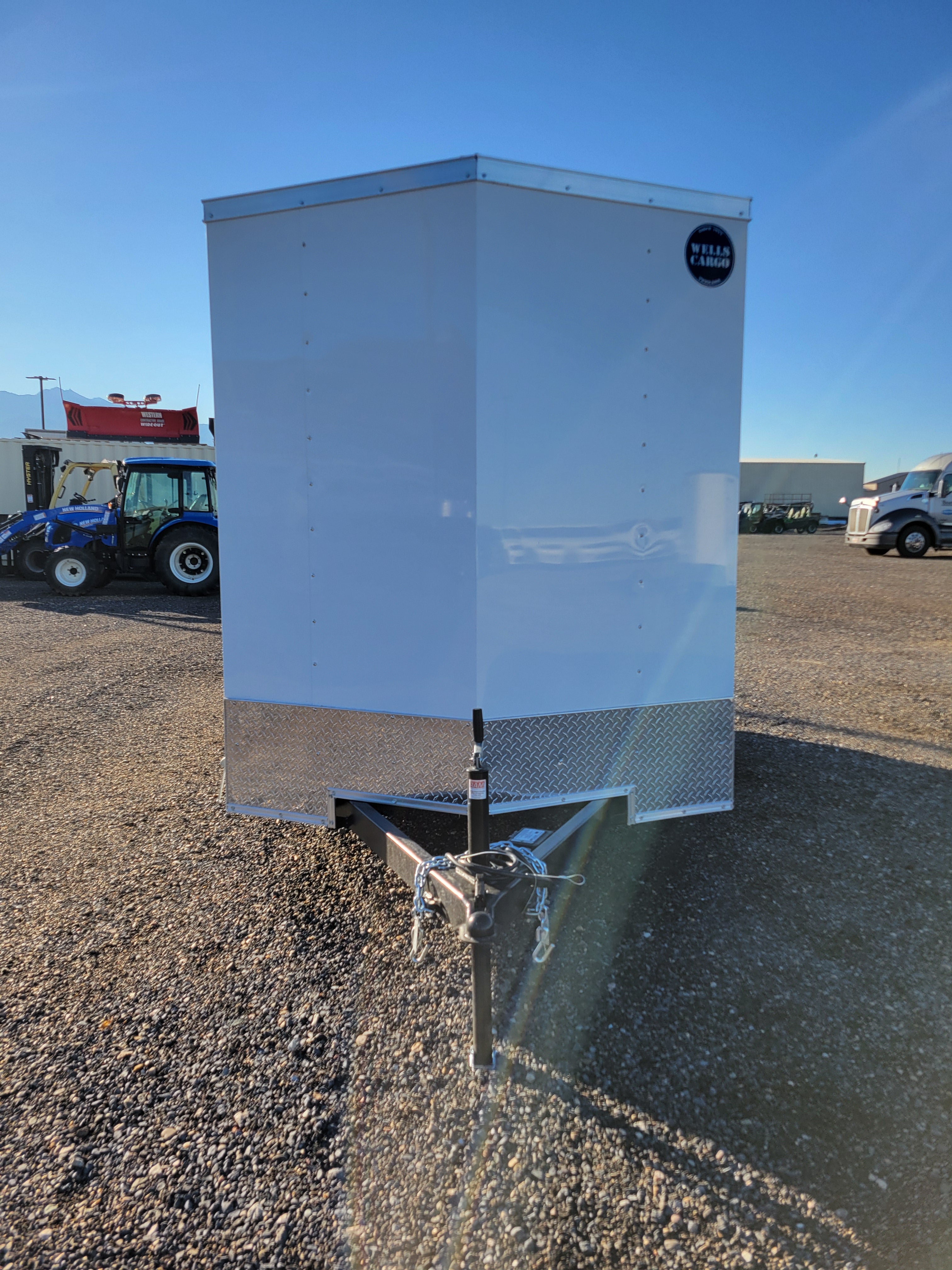 Wells Cargo 6 x 12 Deluxe Enclosed Trailer
