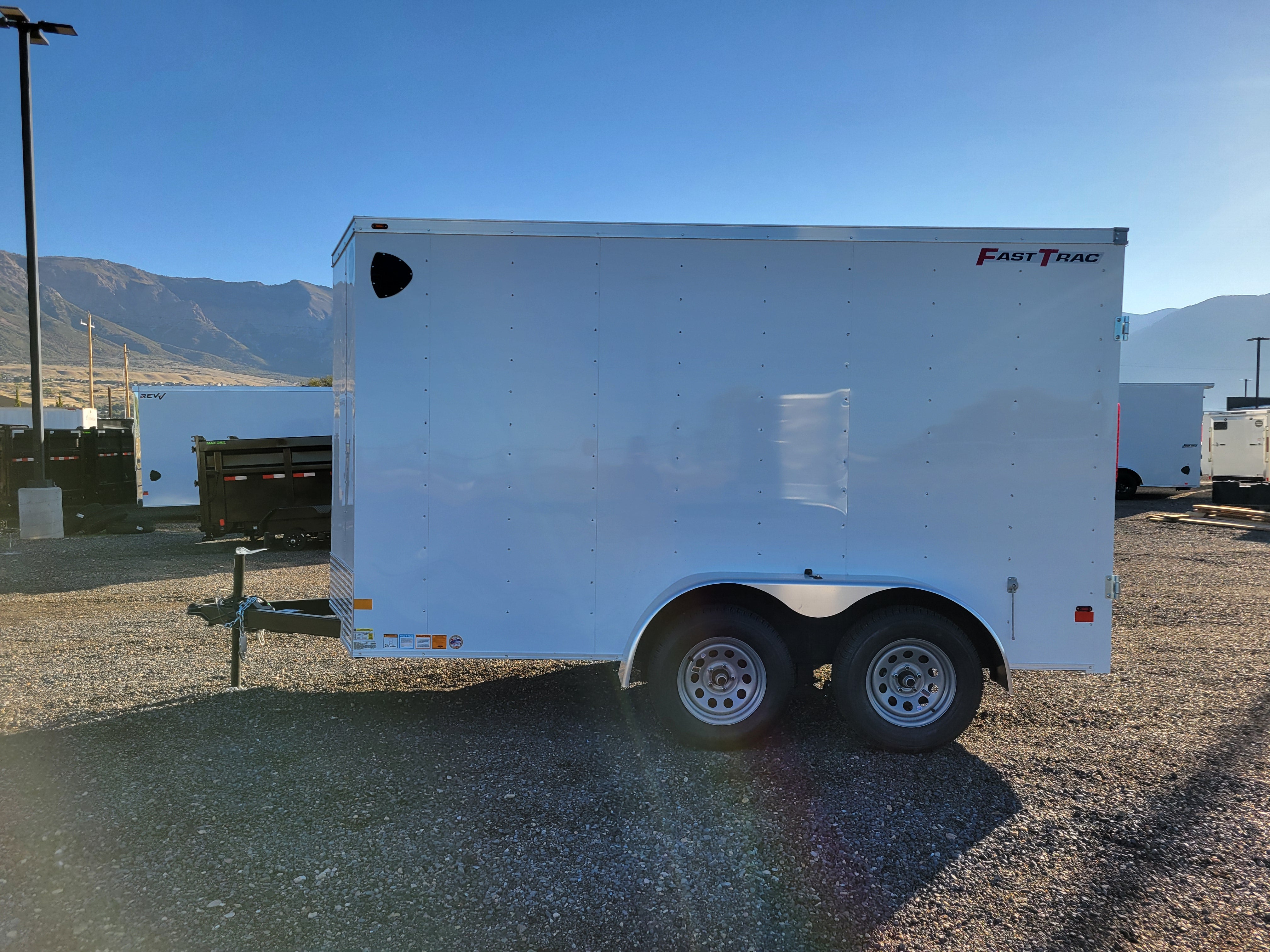 Wells Cargo 6 x 12 Deluxe Enclosed Trailer