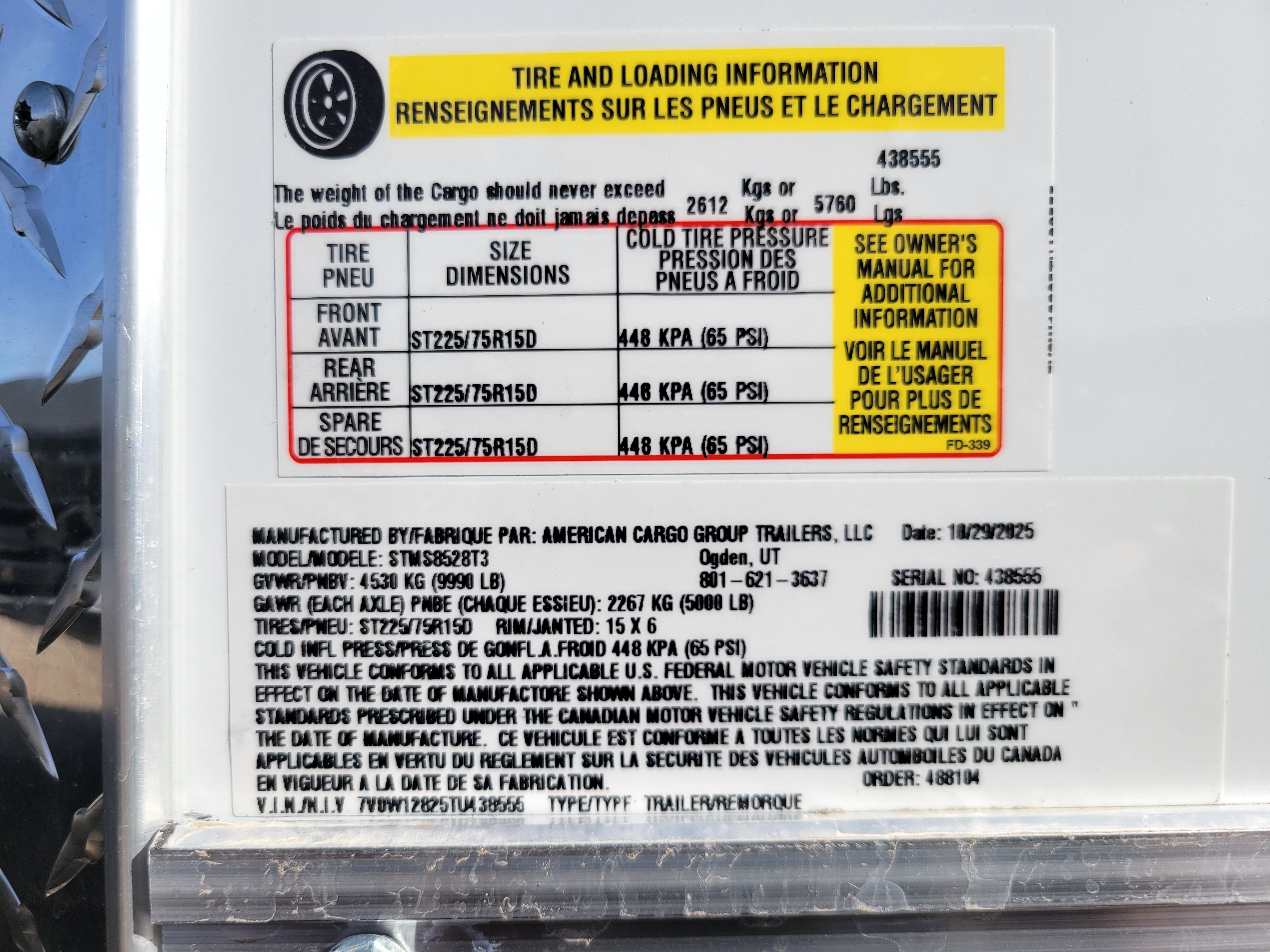 Wells Cargo 8.5 x 28 Enclosed Trailer