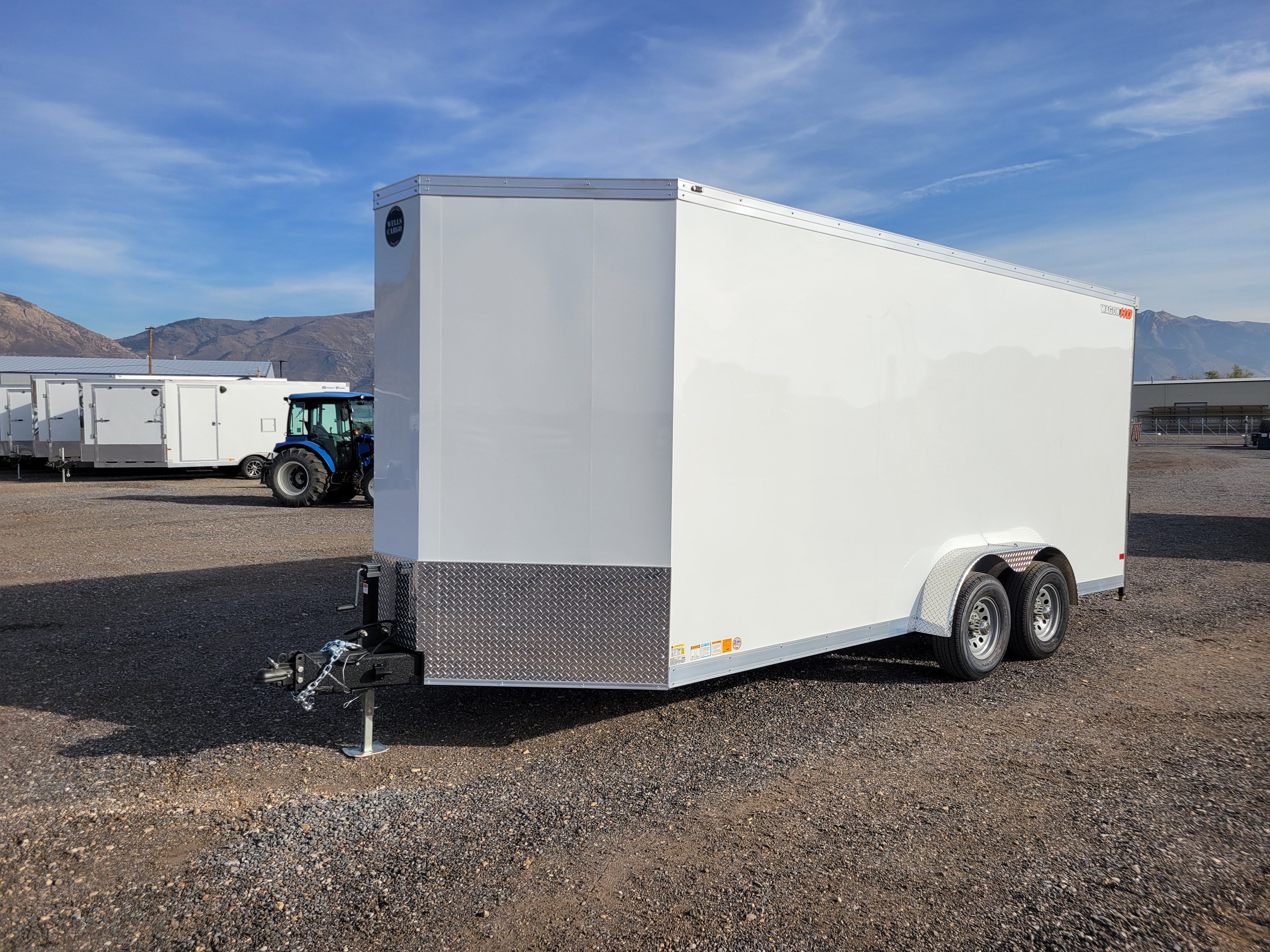 Wells Cargo 7 x 18 Wagon Trailer