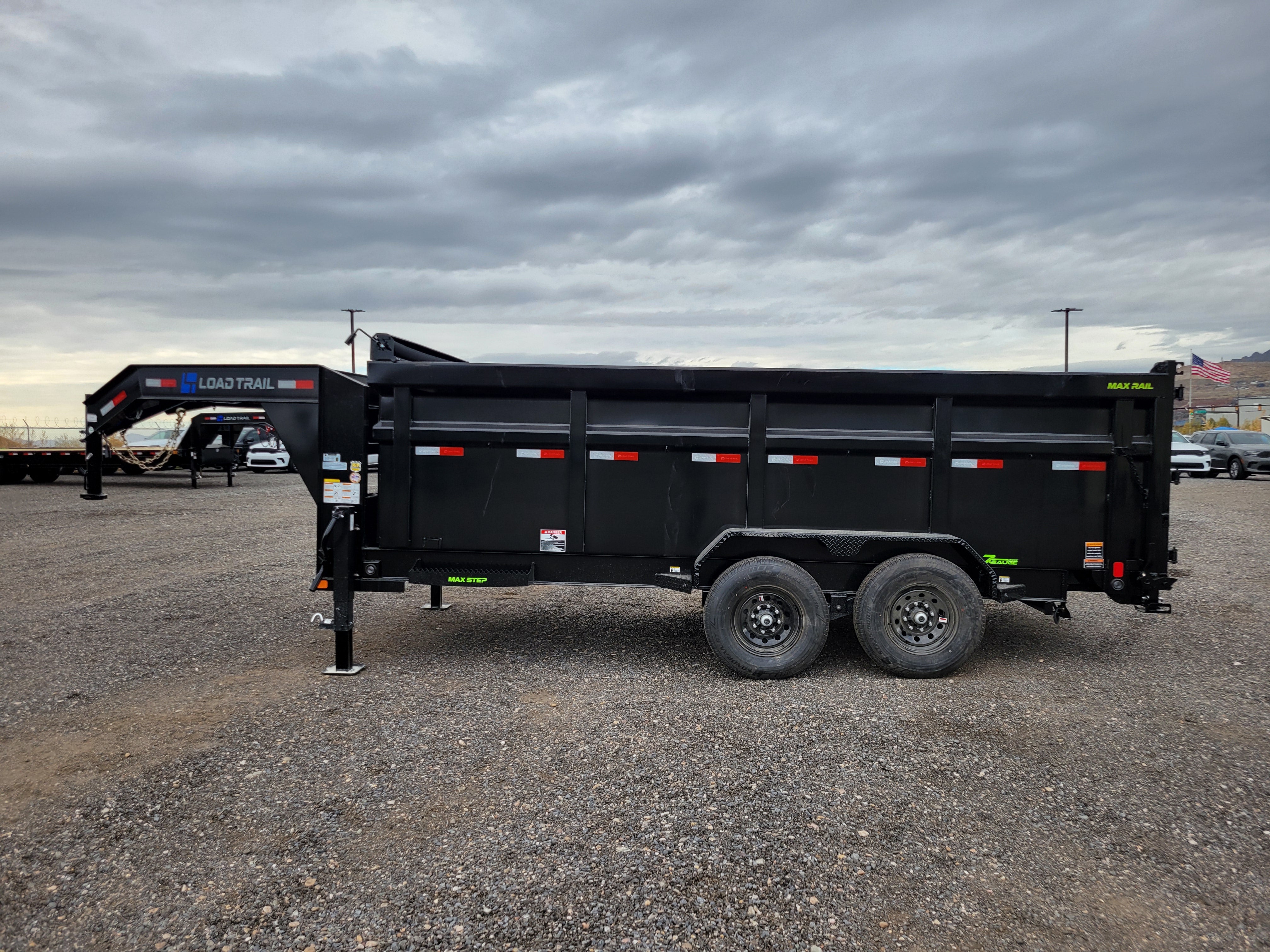 Load Trail 83" x 16' Dump Trailer