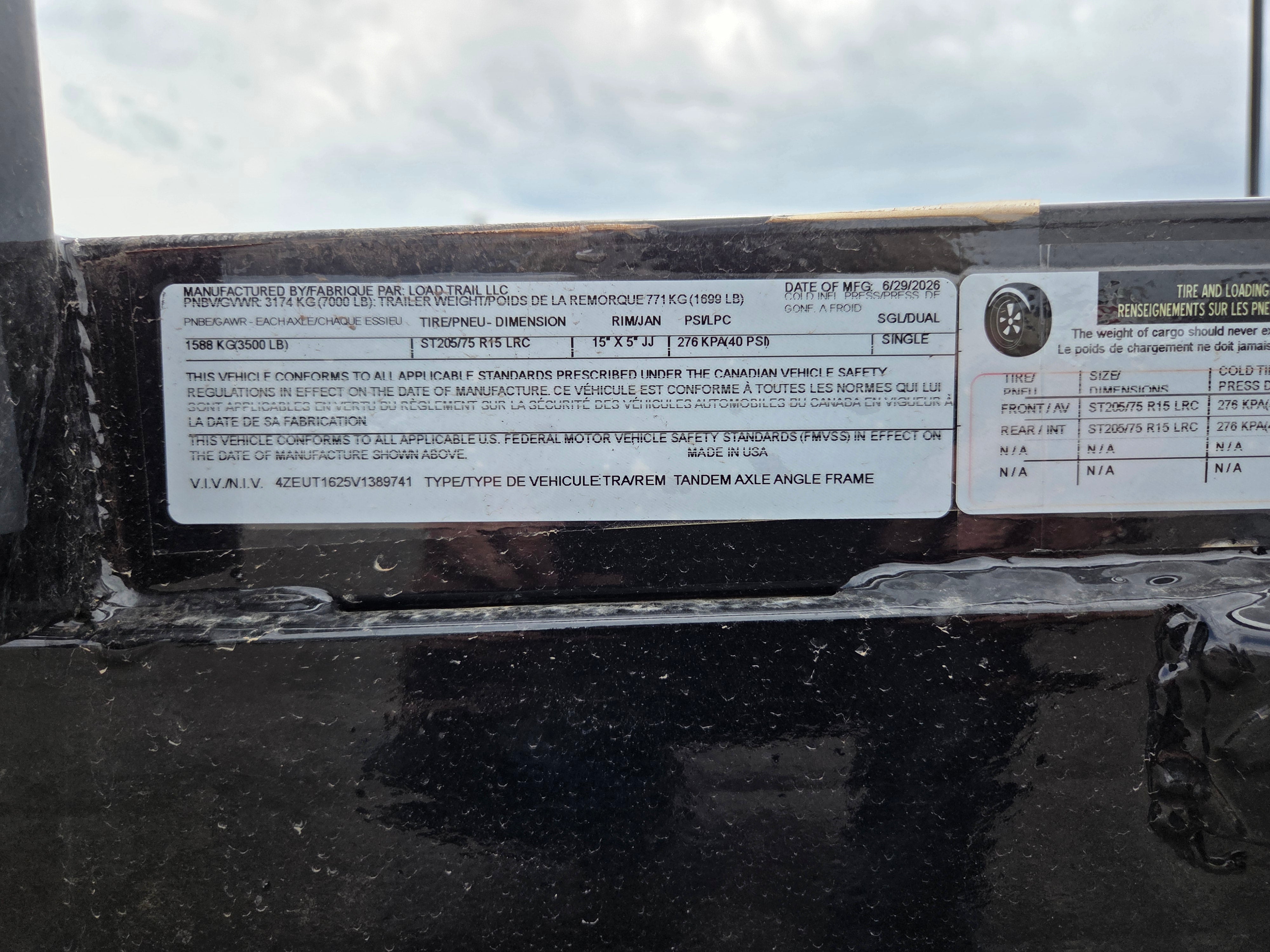 Loadtrail 16' Utility Trailer