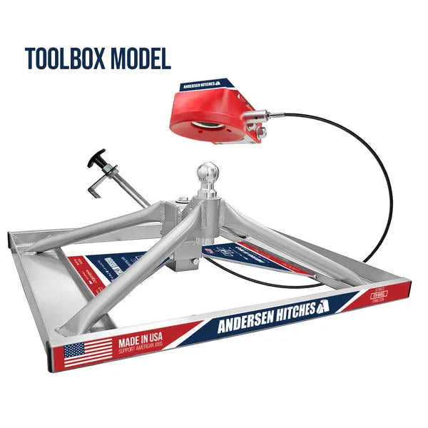 Andersen Ultimate Connection- Lowered Flatbed Mount, Toolbox Version