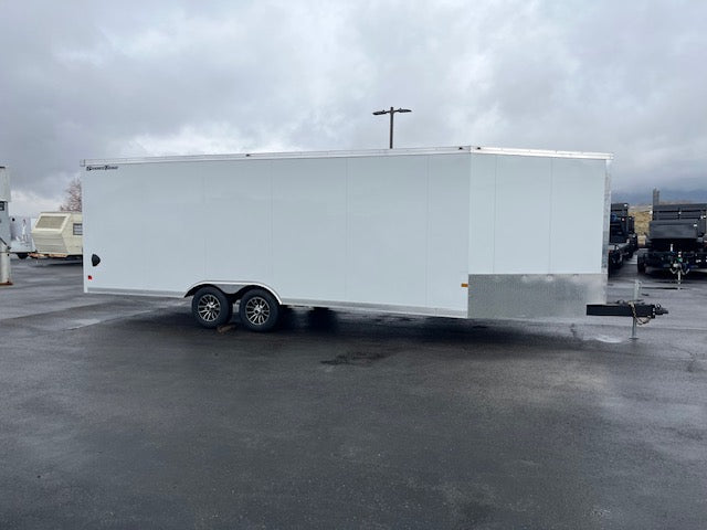 Wells Cargo 8.5 x 28 Snowmobile Trailer