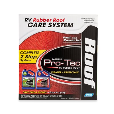 Camco Pro-Tec Rubber Roof Care System - Pro-Strength